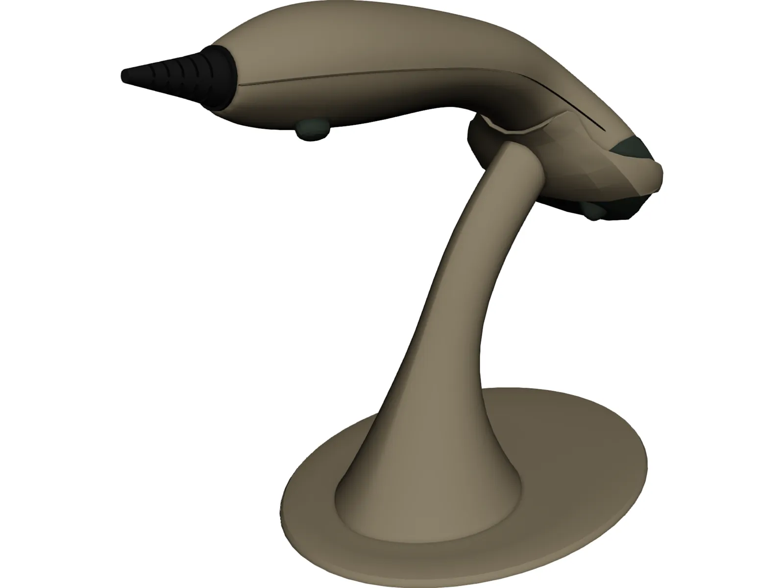 Barcode Scanner 3D Model main preview