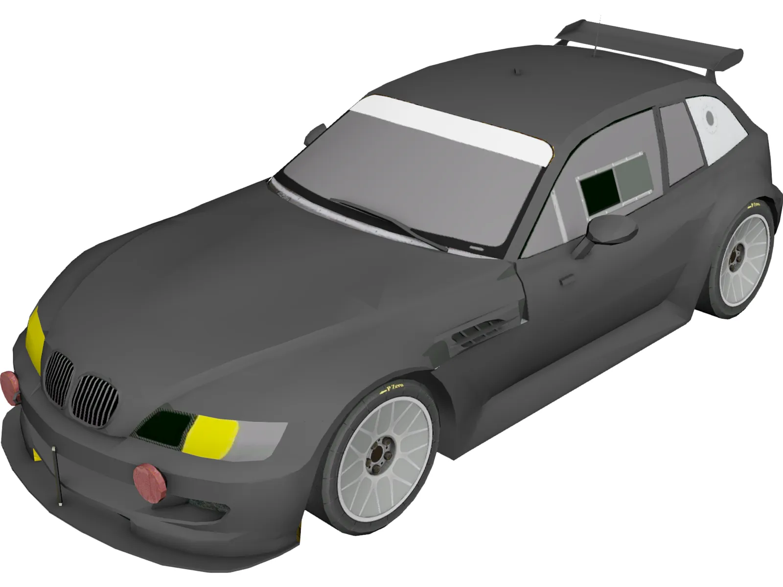 BMW Z3M 3D Model main preview