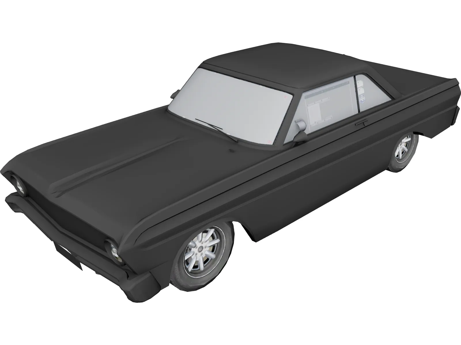 Ford F Sprint GT 3D Model main preview
