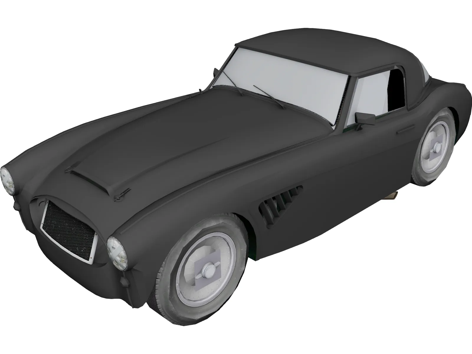 Austin Healey 3000 GT 3D Model main preview