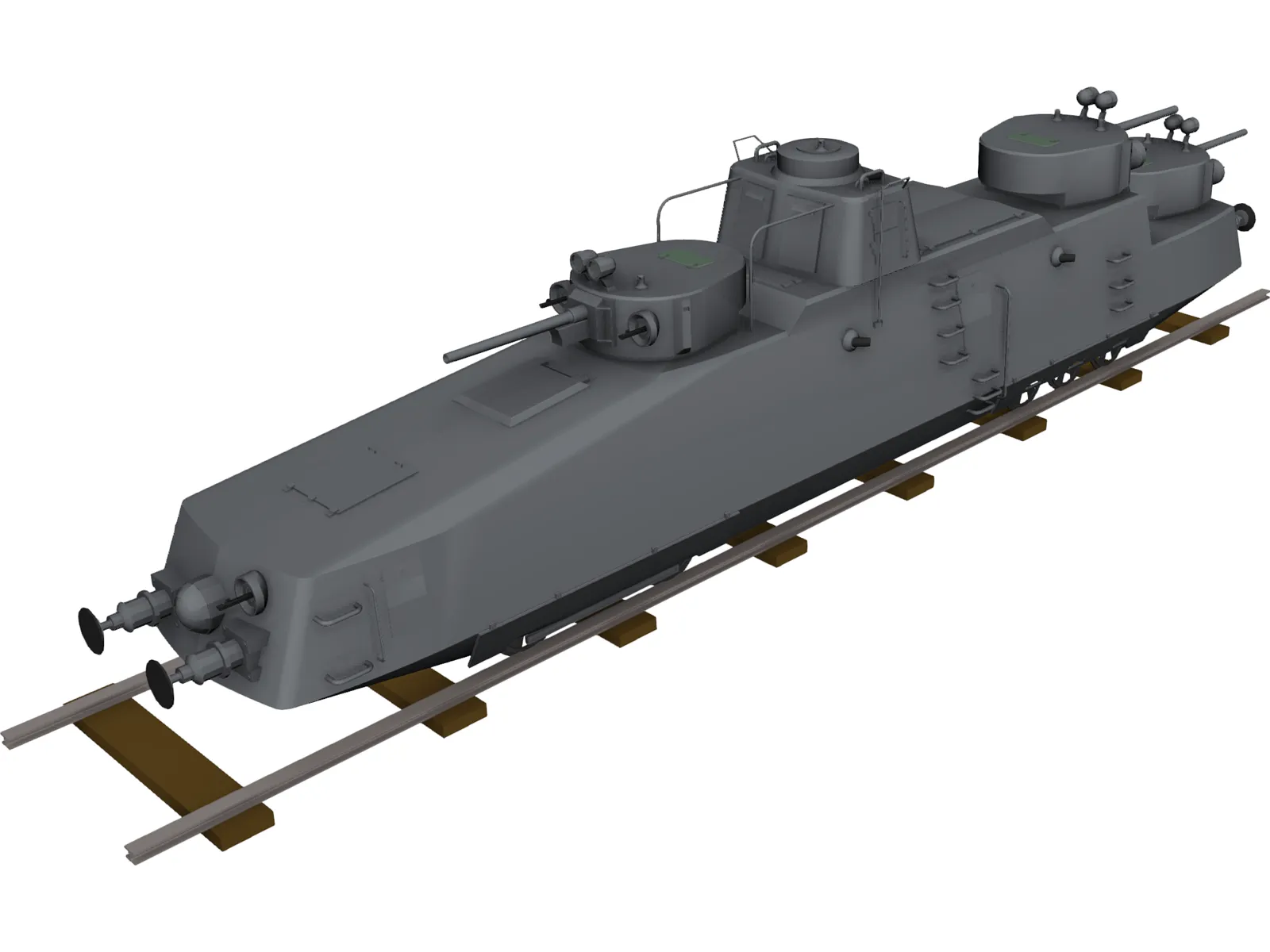 MBV-2 3D Model main preview