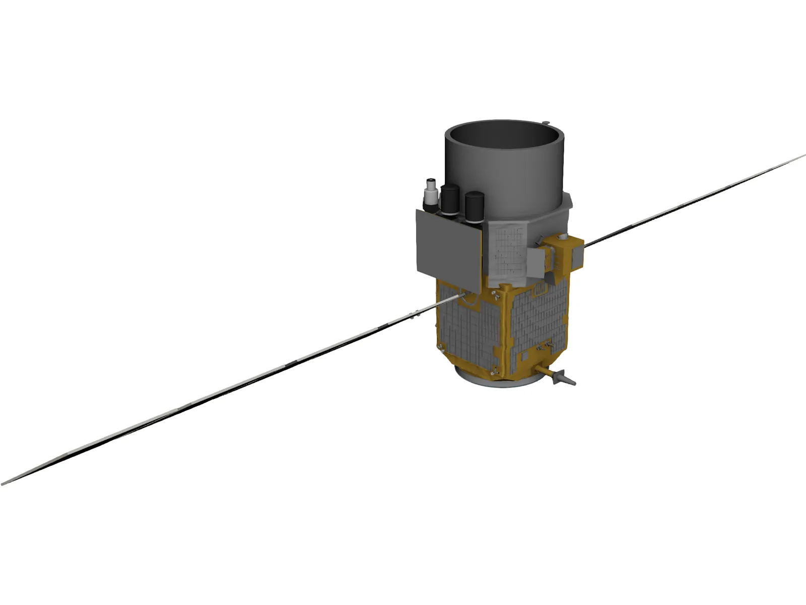 Satellite Calipso 3D Model main preview