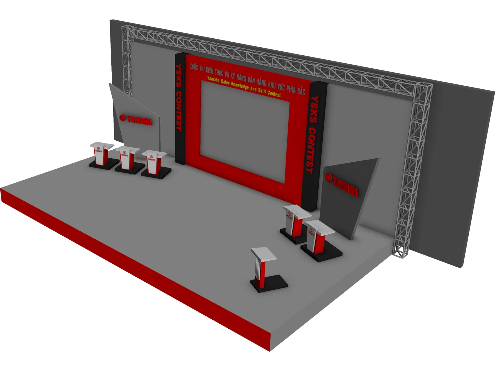 Stage 3D Model main preview