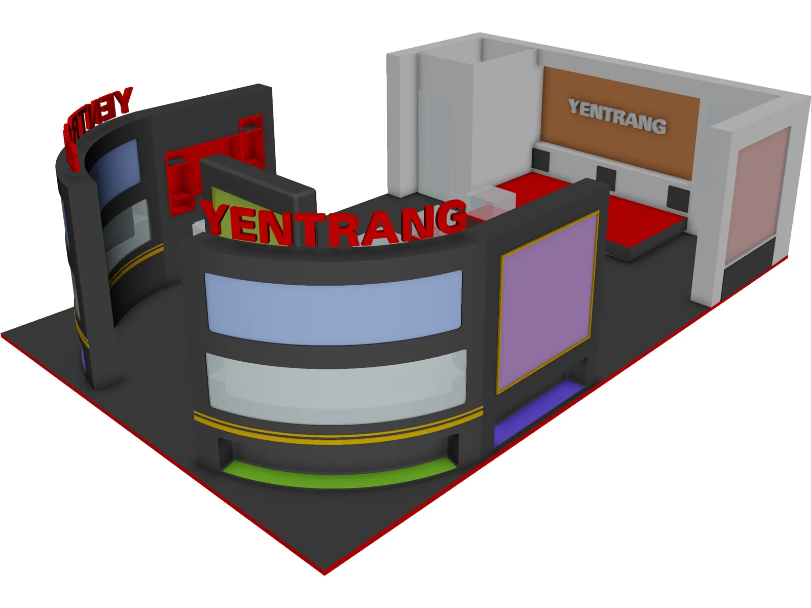 Stage 3D Model main preview
