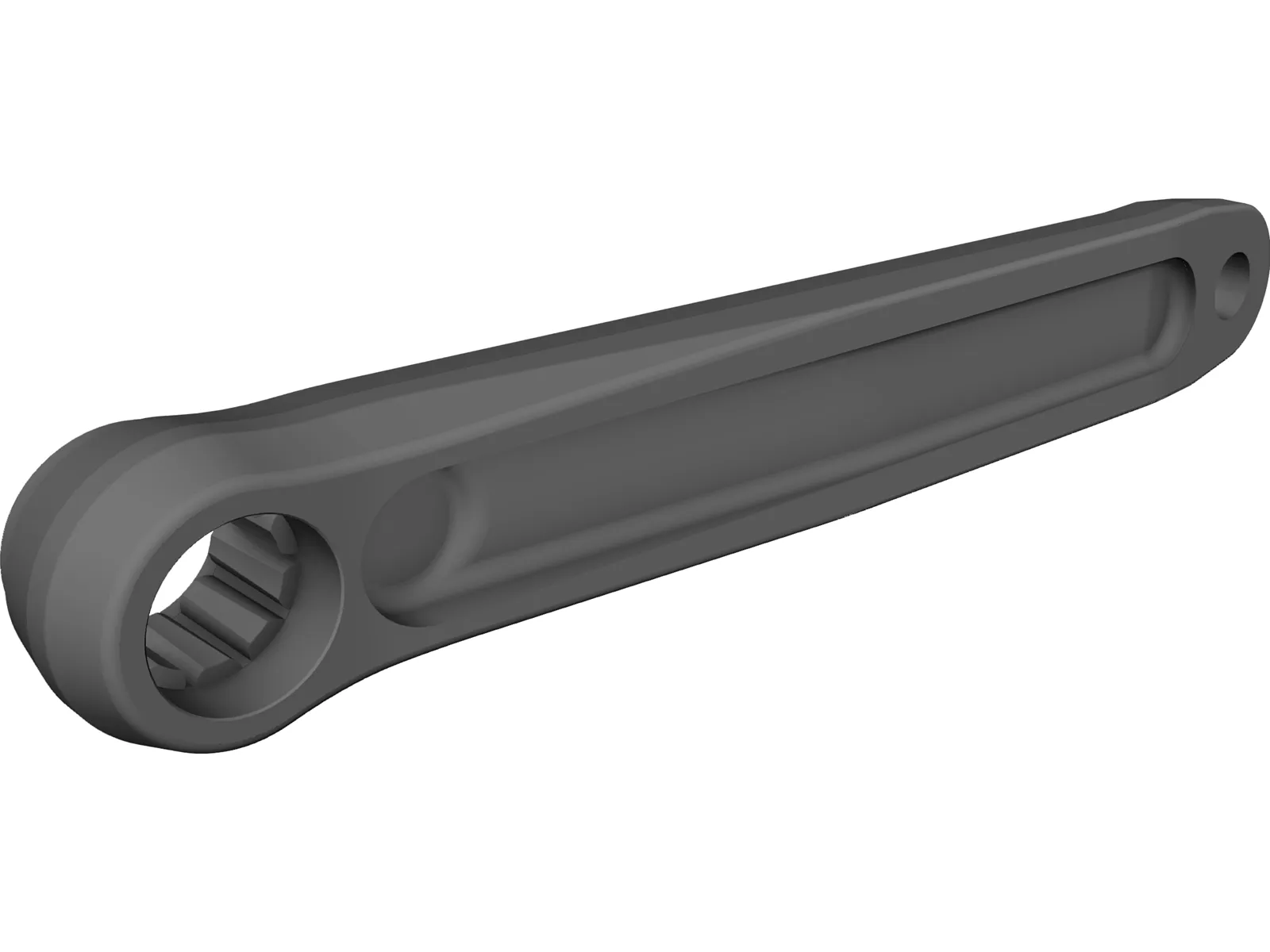 Race Face Turbine Left Crank 3D Model main preview