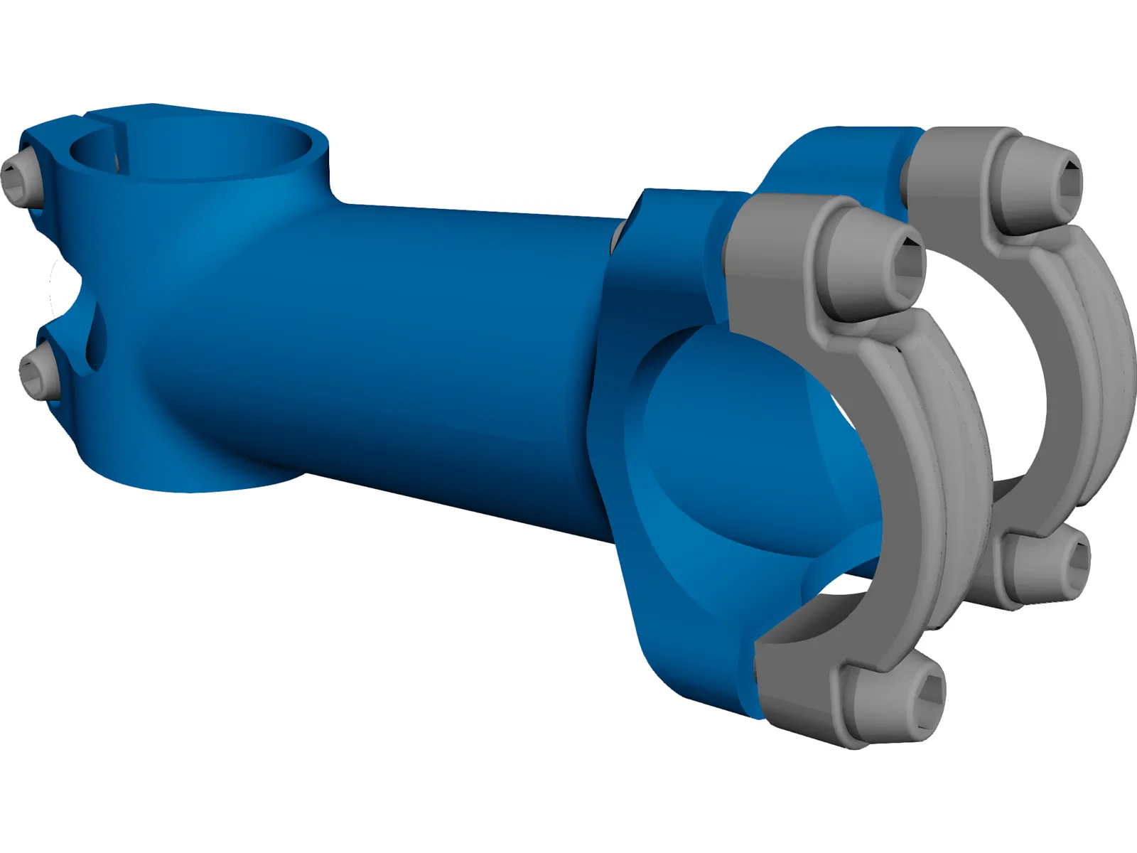 MTB Forged Stem 3D Model main preview
