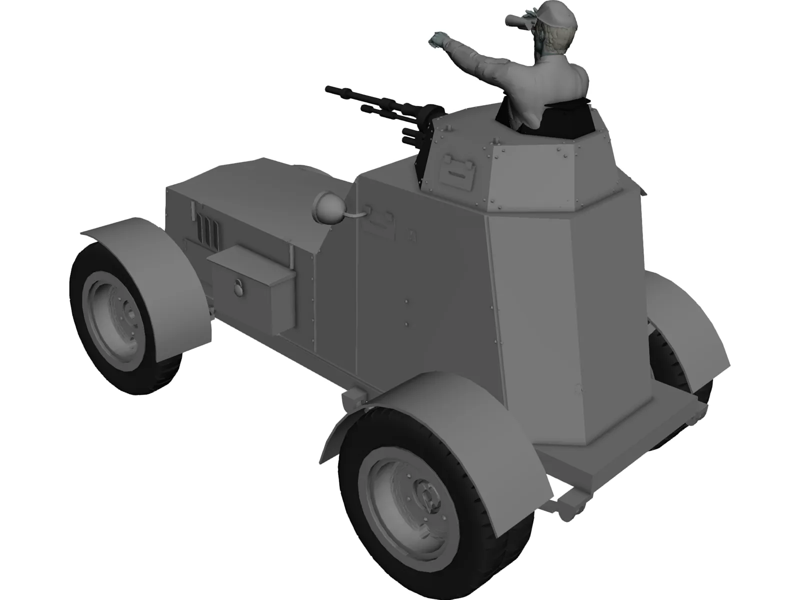 Wz.34 3D Model main preview