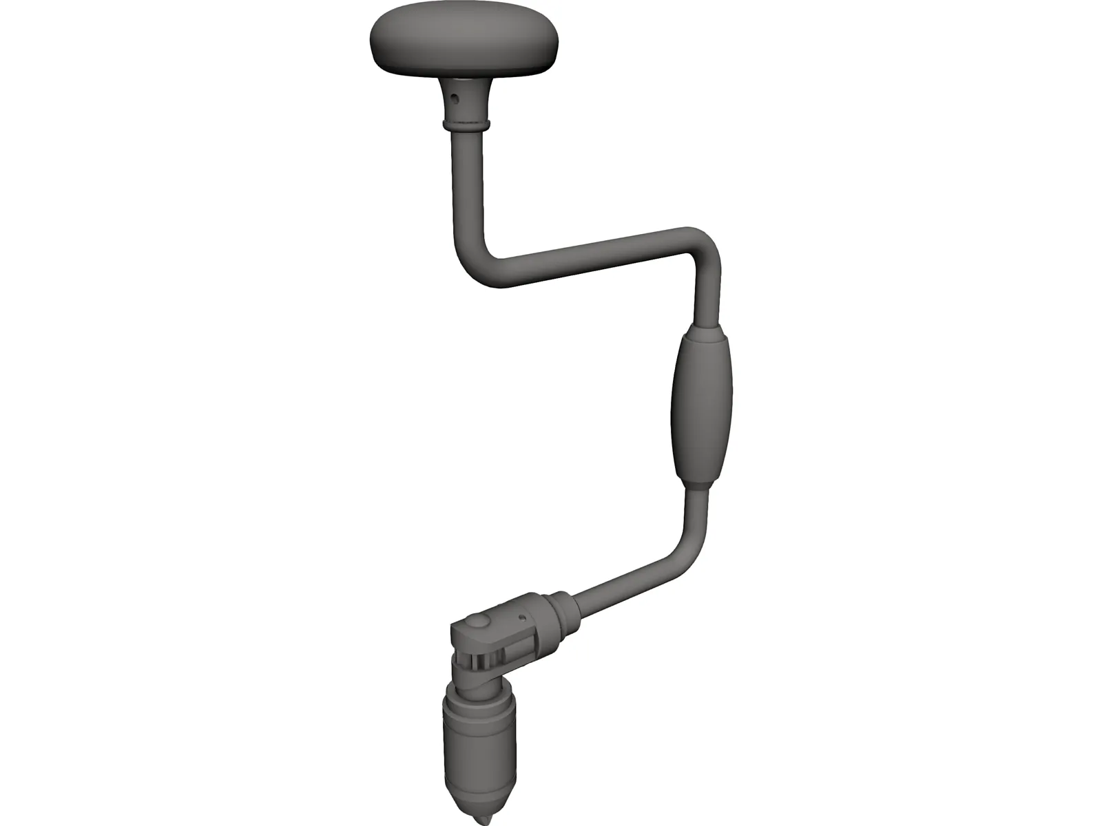 Stanley Ratchet Brace 3D Model main preview