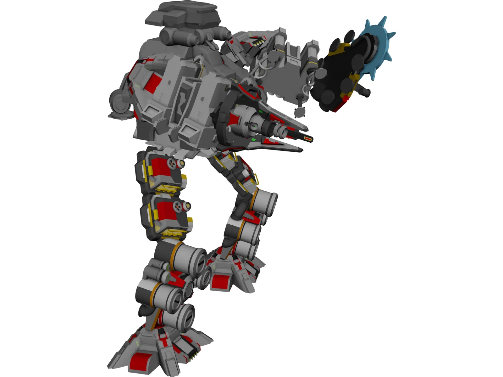 TerraTron 3D Model main preview