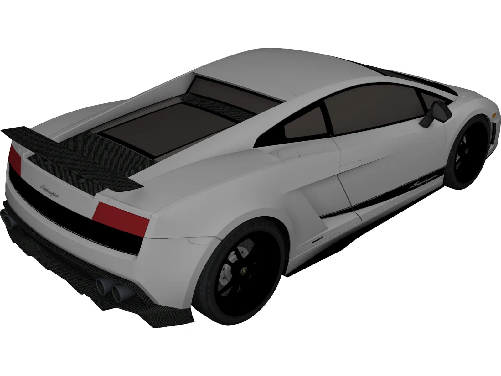 Lamborghini Gallardo LP570-4 Superleggera (2011) 3D Model main preview