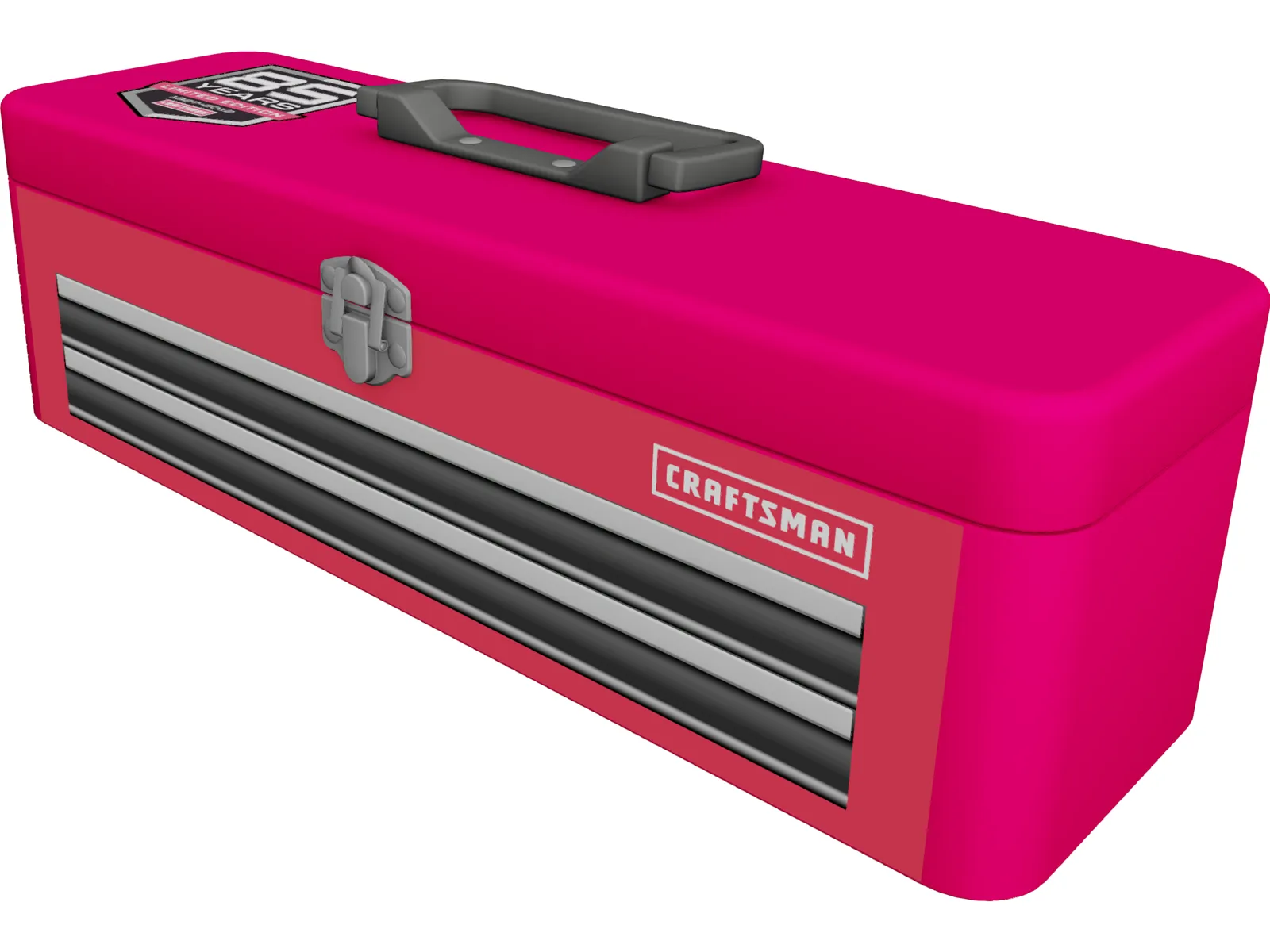 Craftsman Toolbox 3D Model main preview