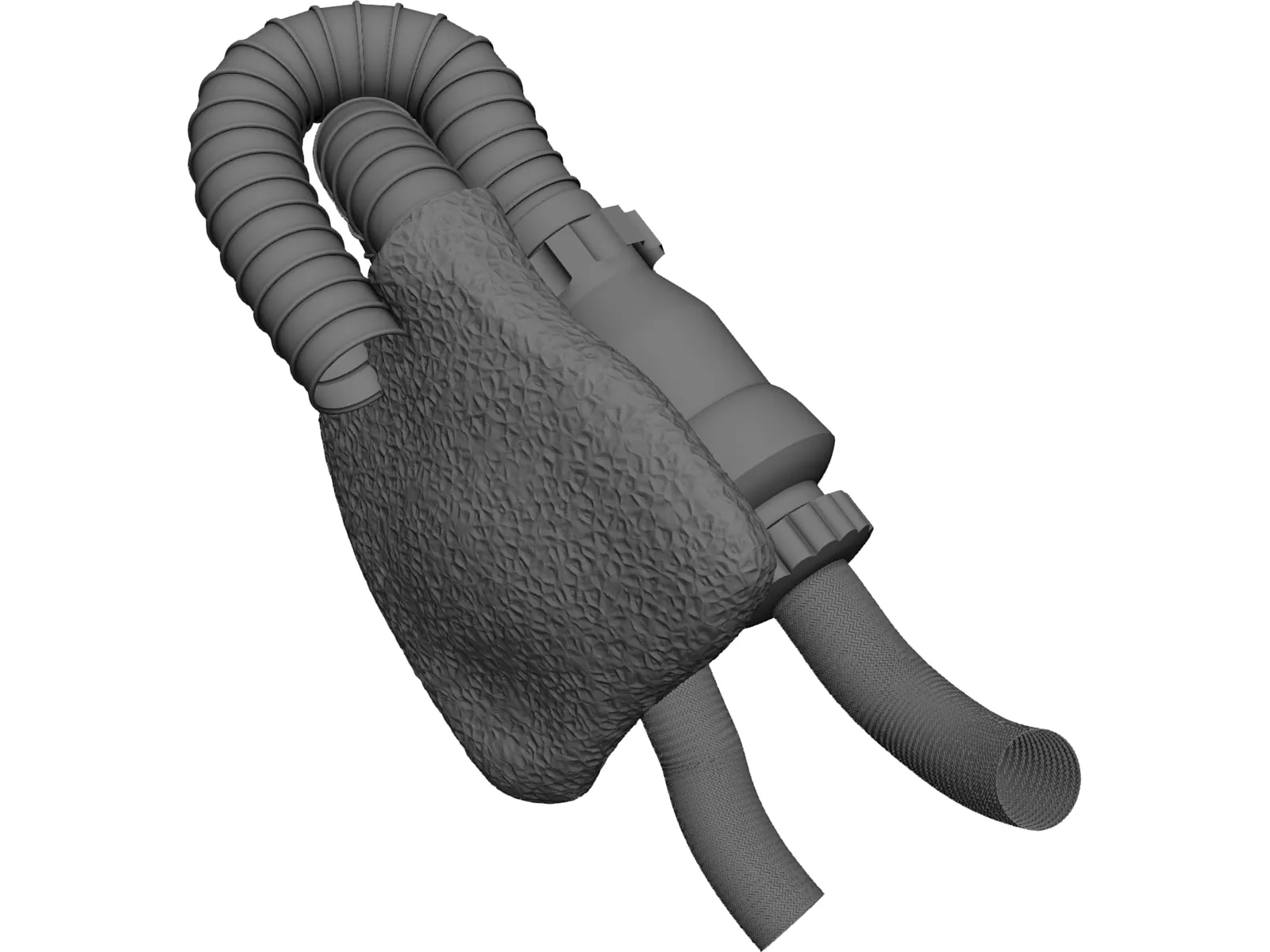 Artificial Heart 3D Model main preview
