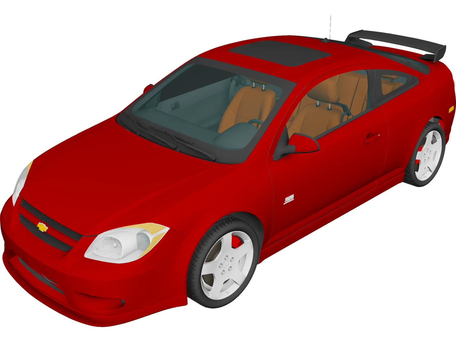 Chevrolet Cobalt SS 3D Model main preview