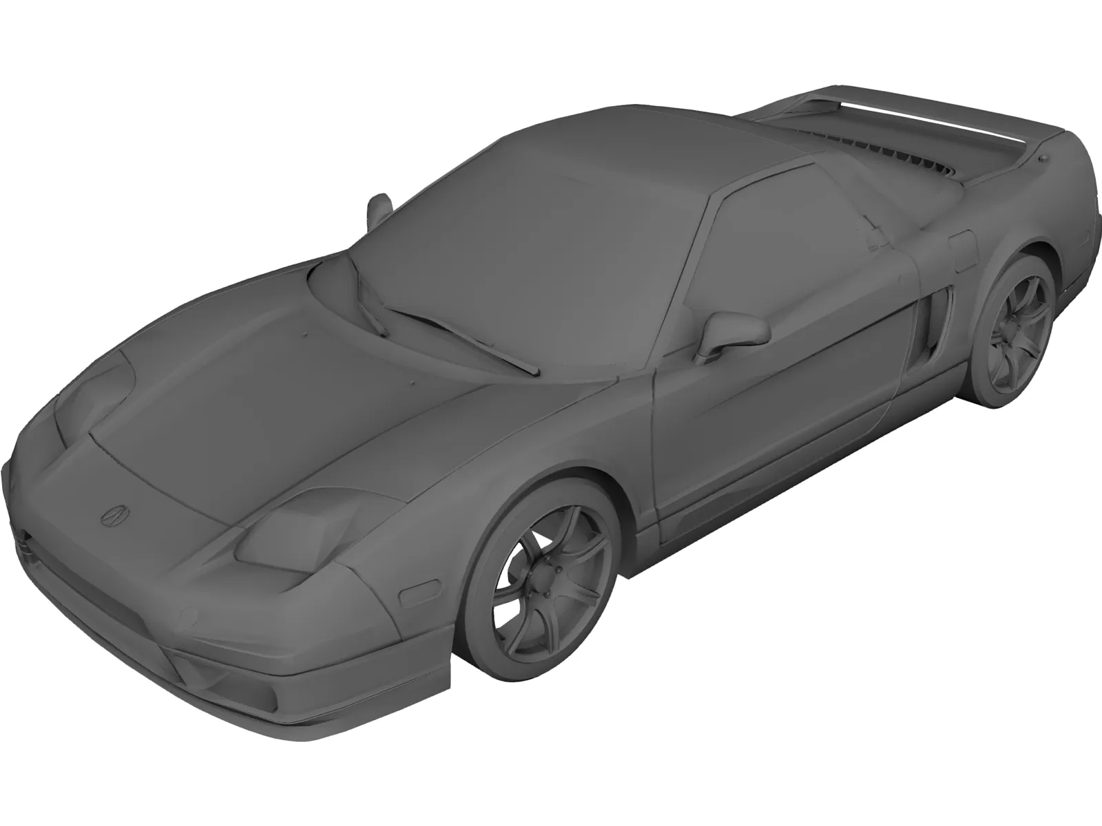 Honda [Acura] NSX (2005) 3D Model main preview