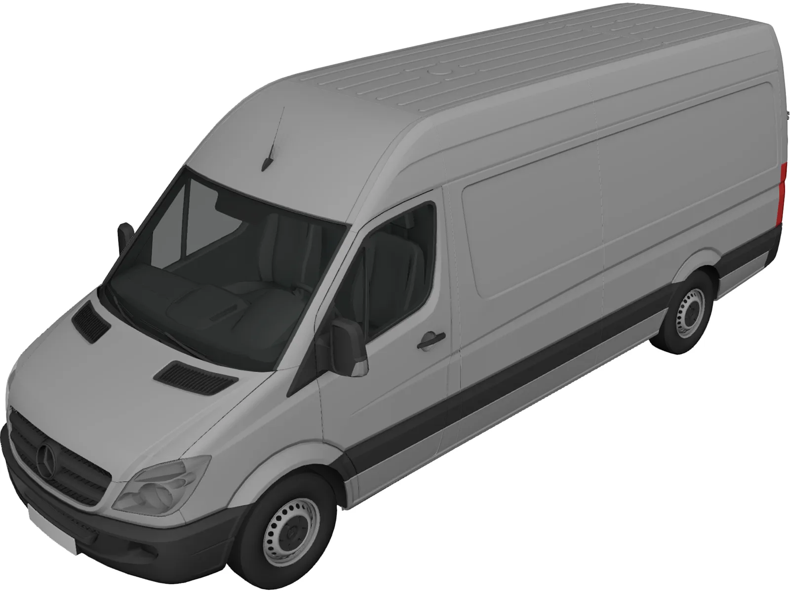 Mercedes-Benz Sprinter 311 CDI (2011) 3D Model main preview