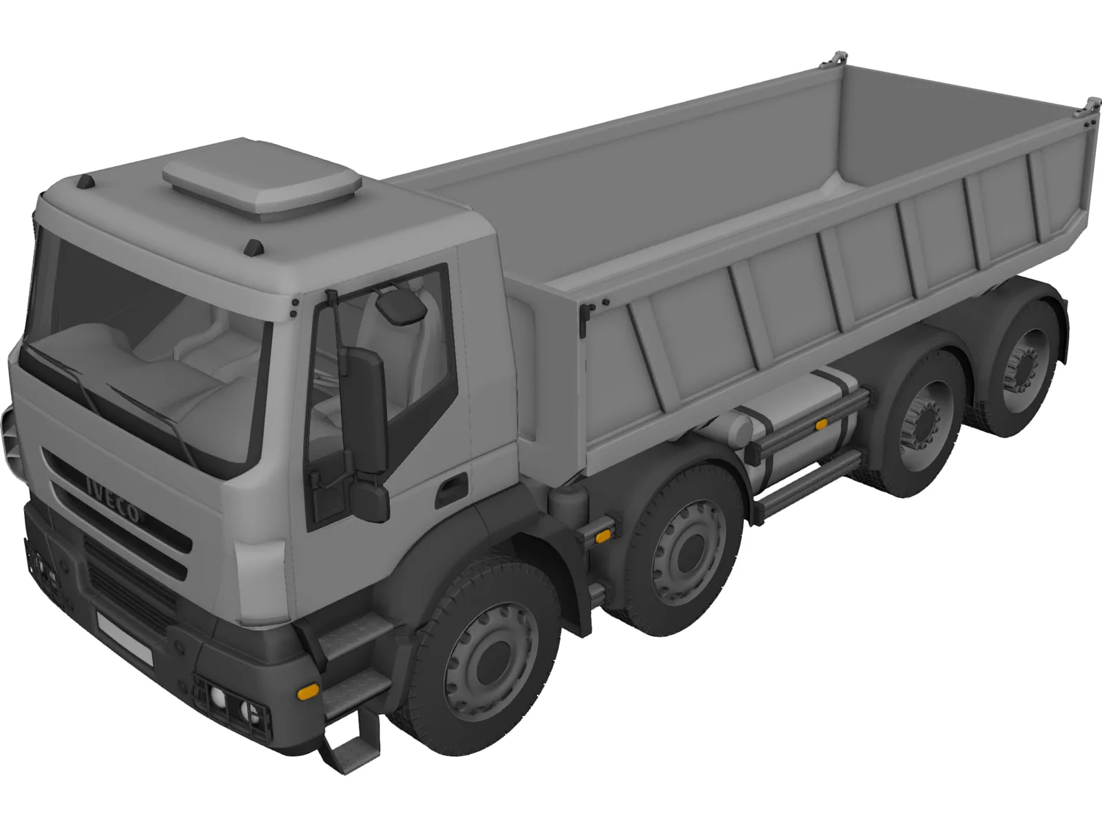 Iveco Trakker 3D Model main preview