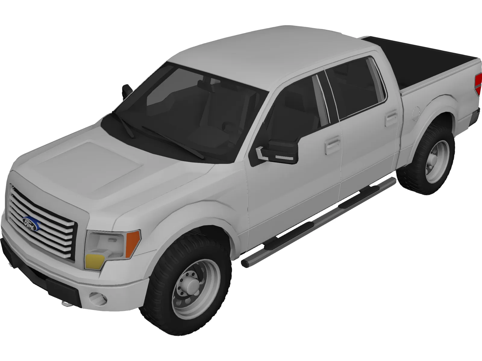 Ford F-150 (2010) 3D Model main preview
