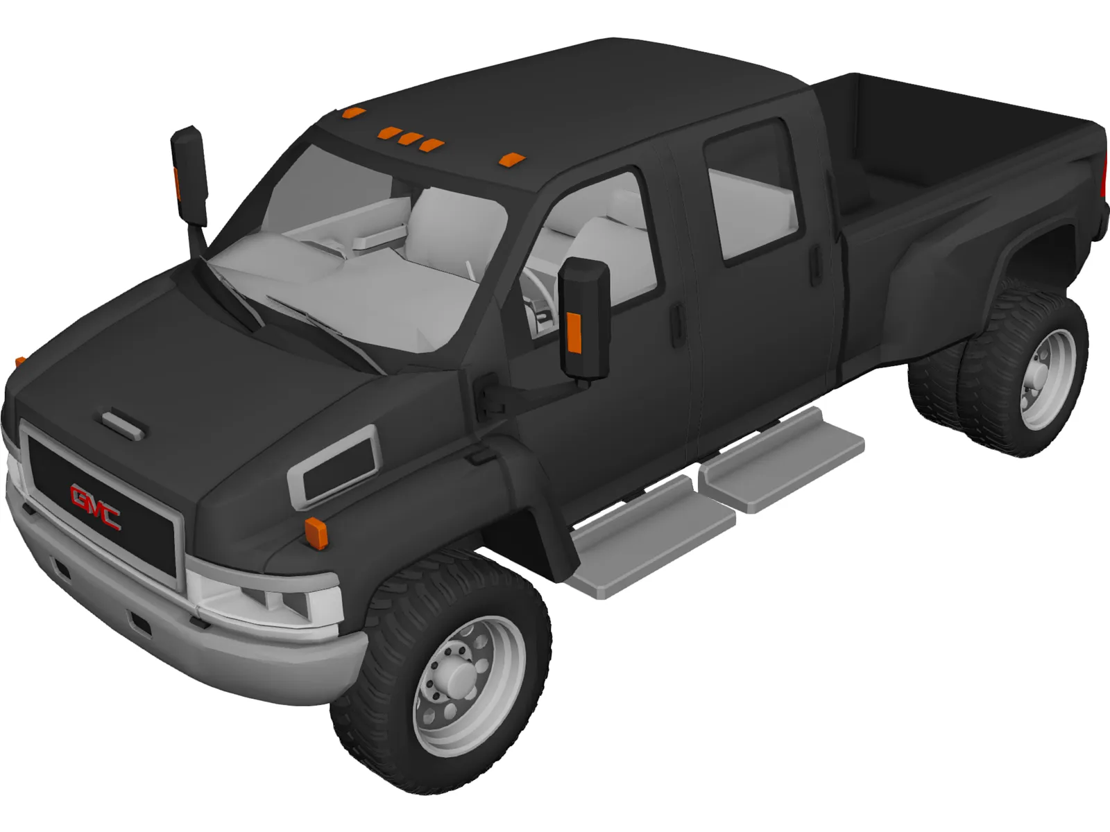 GMC Topkick 3D Model main preview