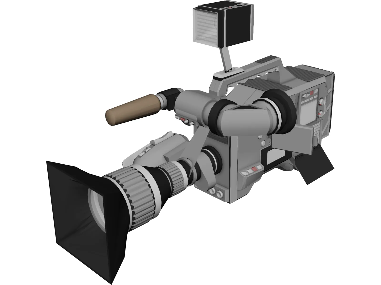 Camera 3D Model main preview