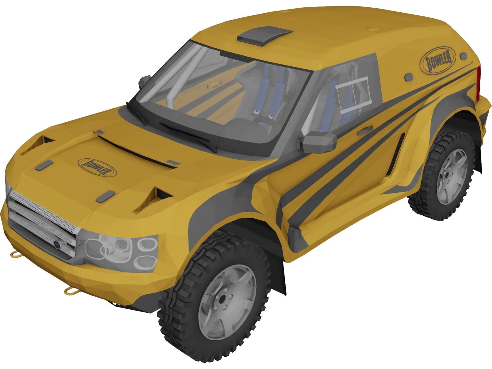 Bowler Nemesis (Dakar 2007) 3D Model main preview