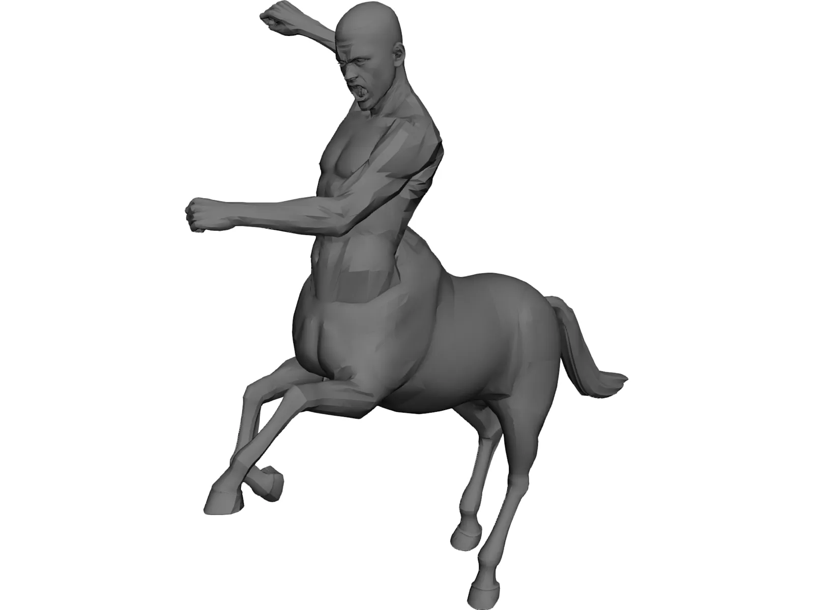 Centaur 3D Model main preview