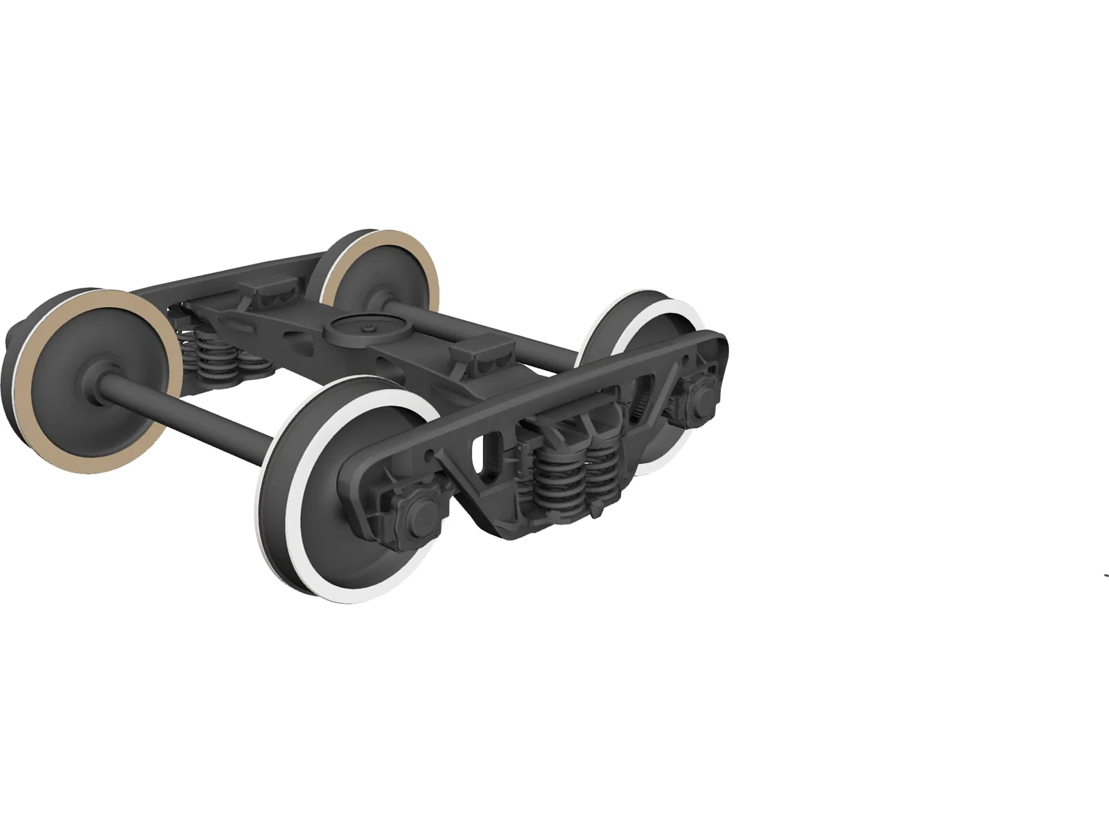 Train Base Railway 3D Model main preview