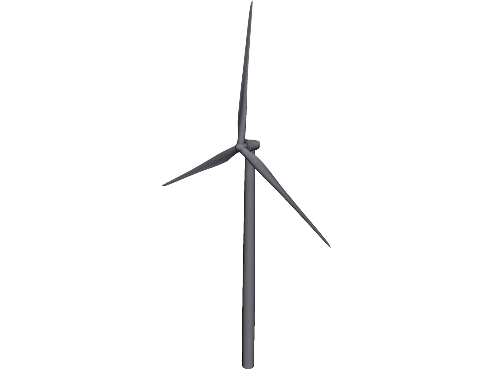 Windmill 3D Model main preview