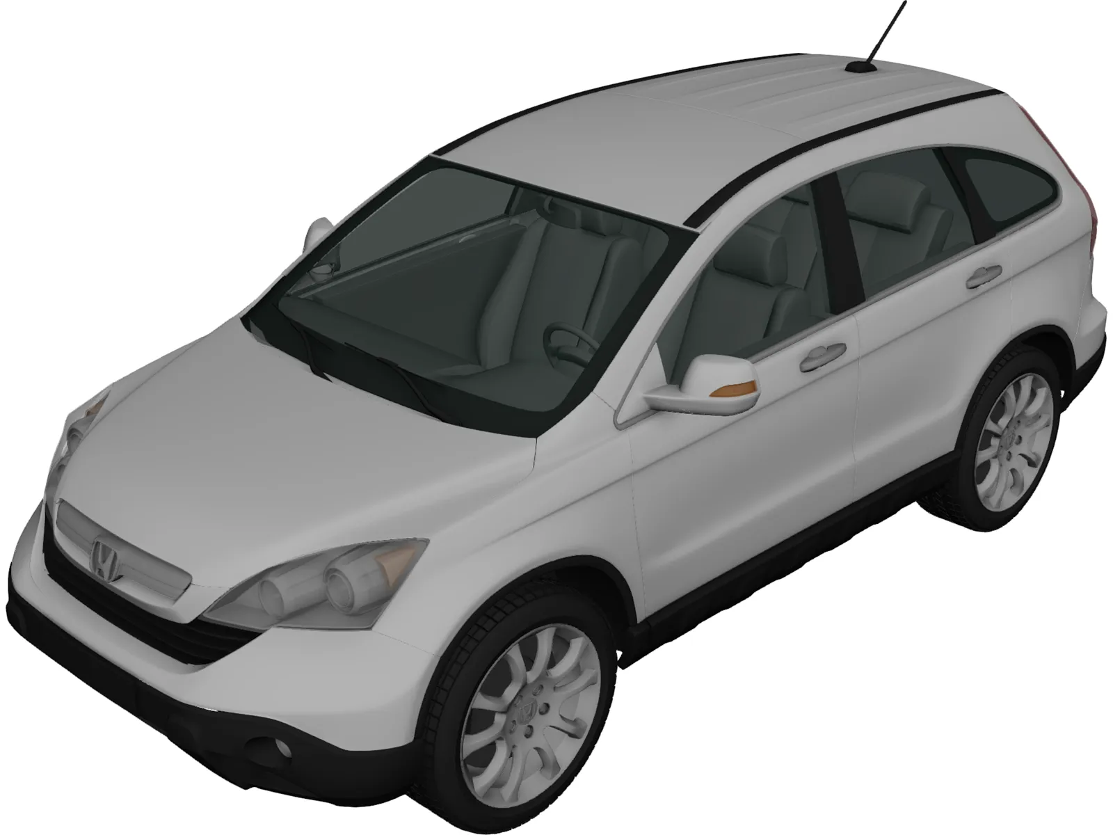 Honda CRV (2011) 3D Model main preview