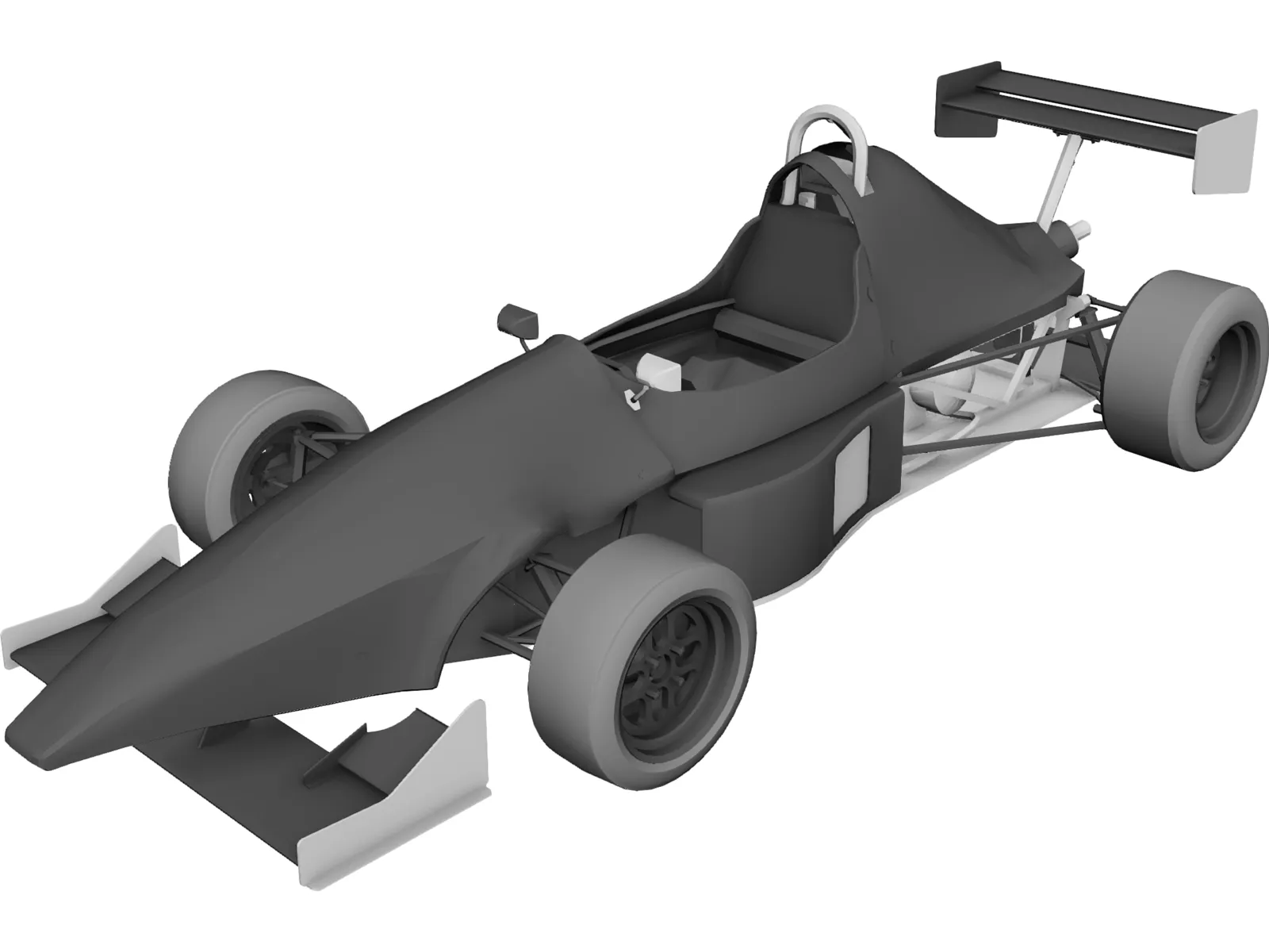 JRC FJ1000 Race Car 3D Model main preview