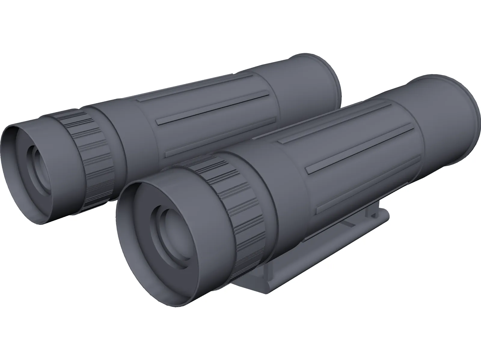 Binoculars Mini 3D Model main preview