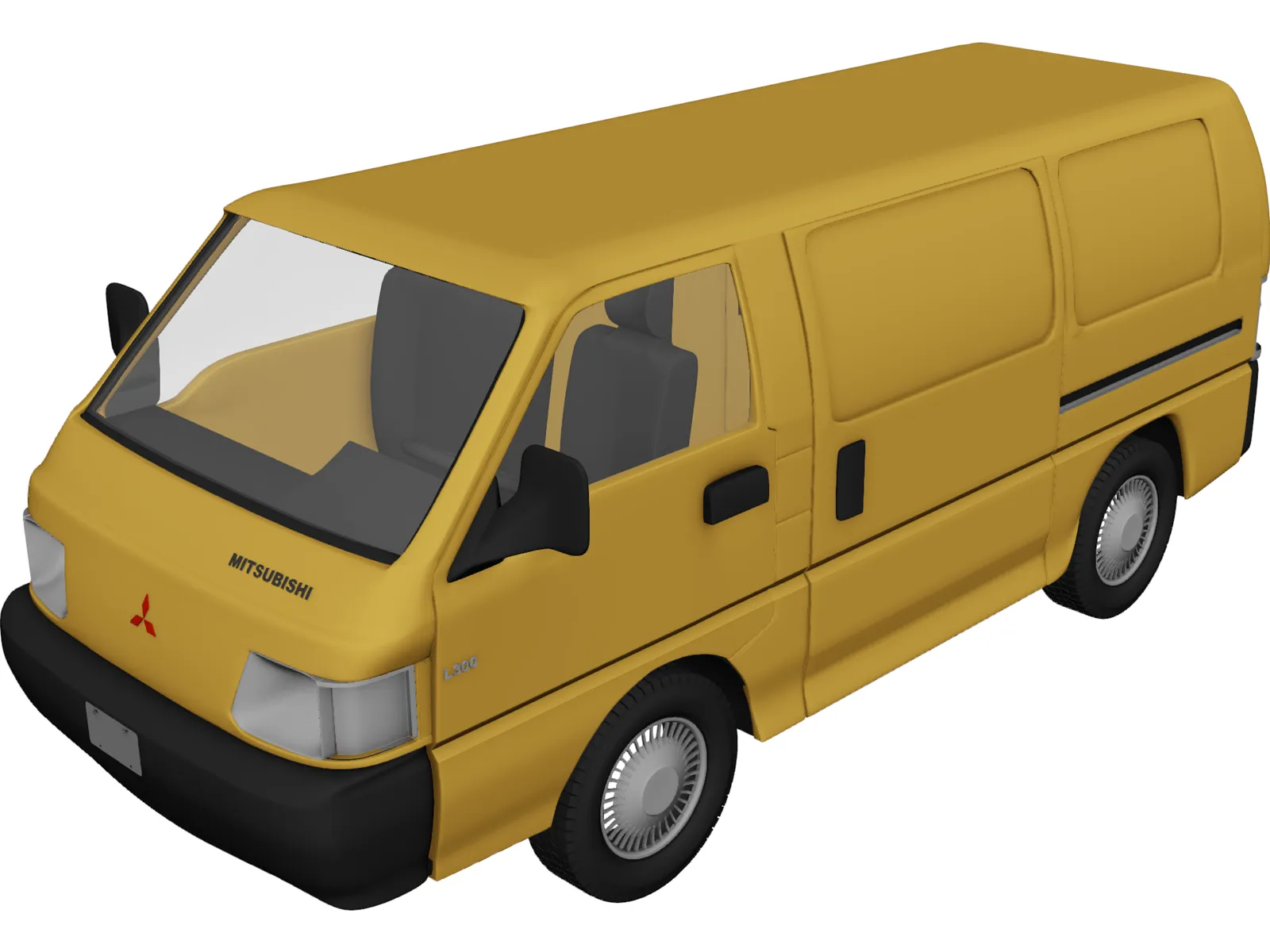 Mitsubishi L300 (1997) 3D Model main preview