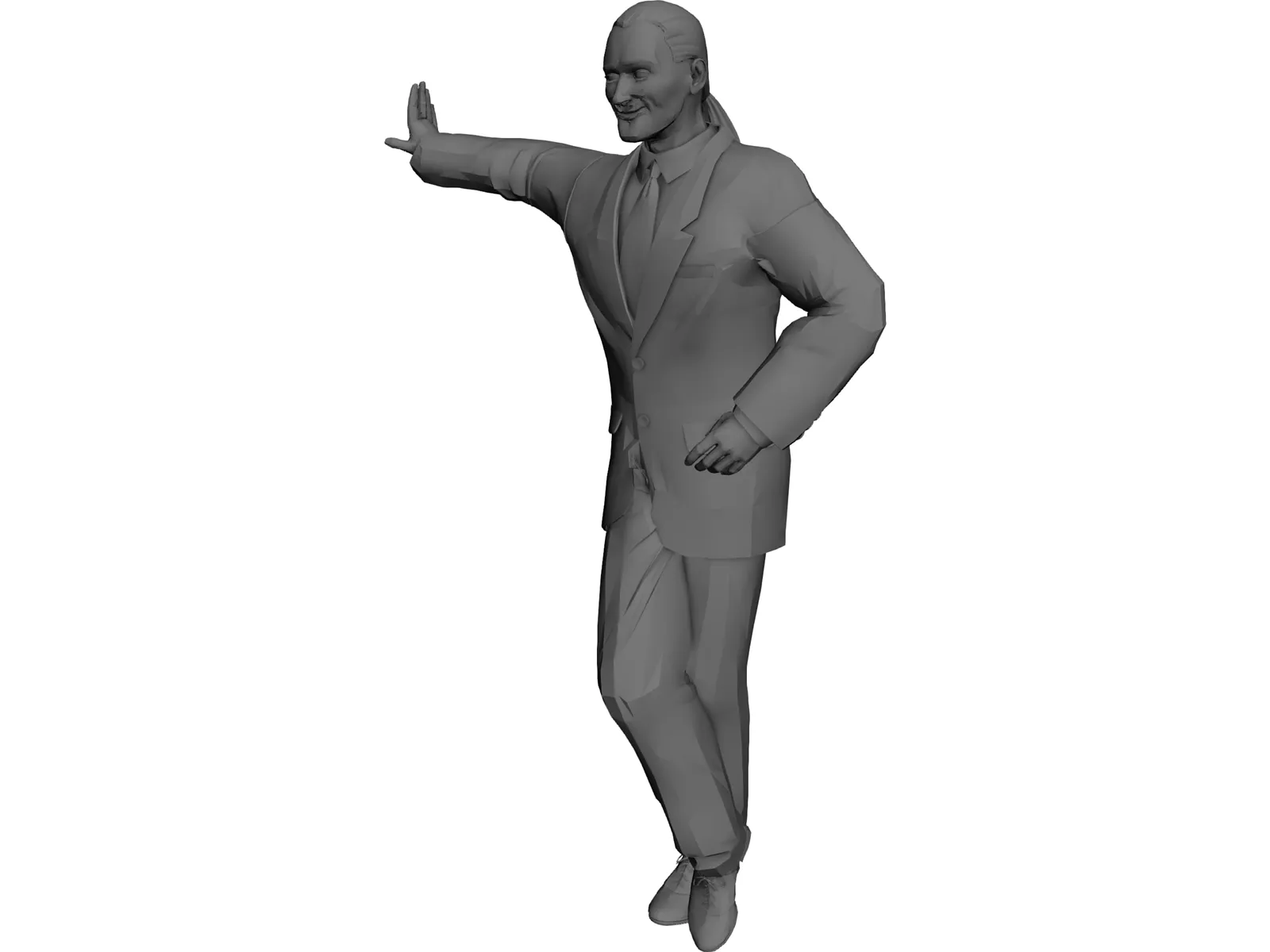 Man 3D Model main preview