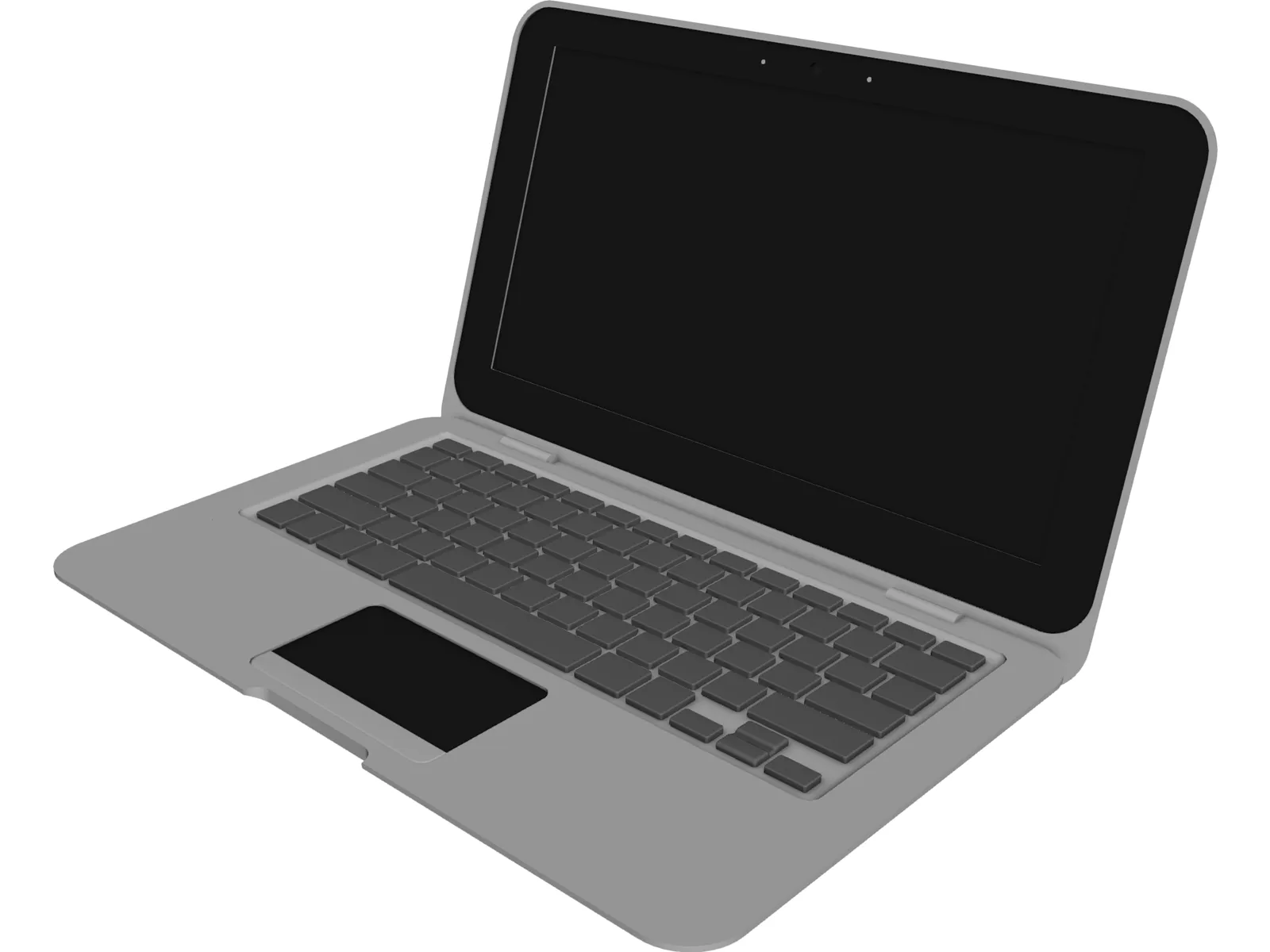 Apple MacBook Air 3D Model main preview