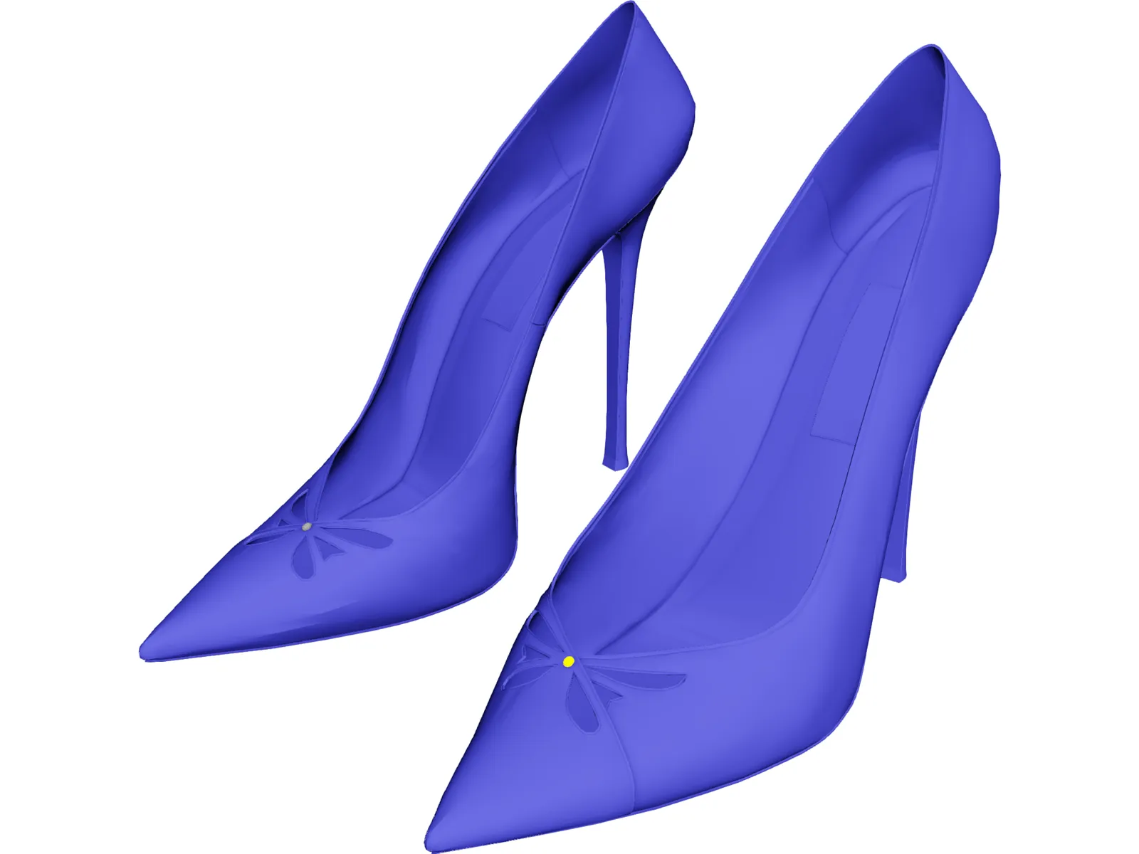 Woman Sandle 3D Model main preview