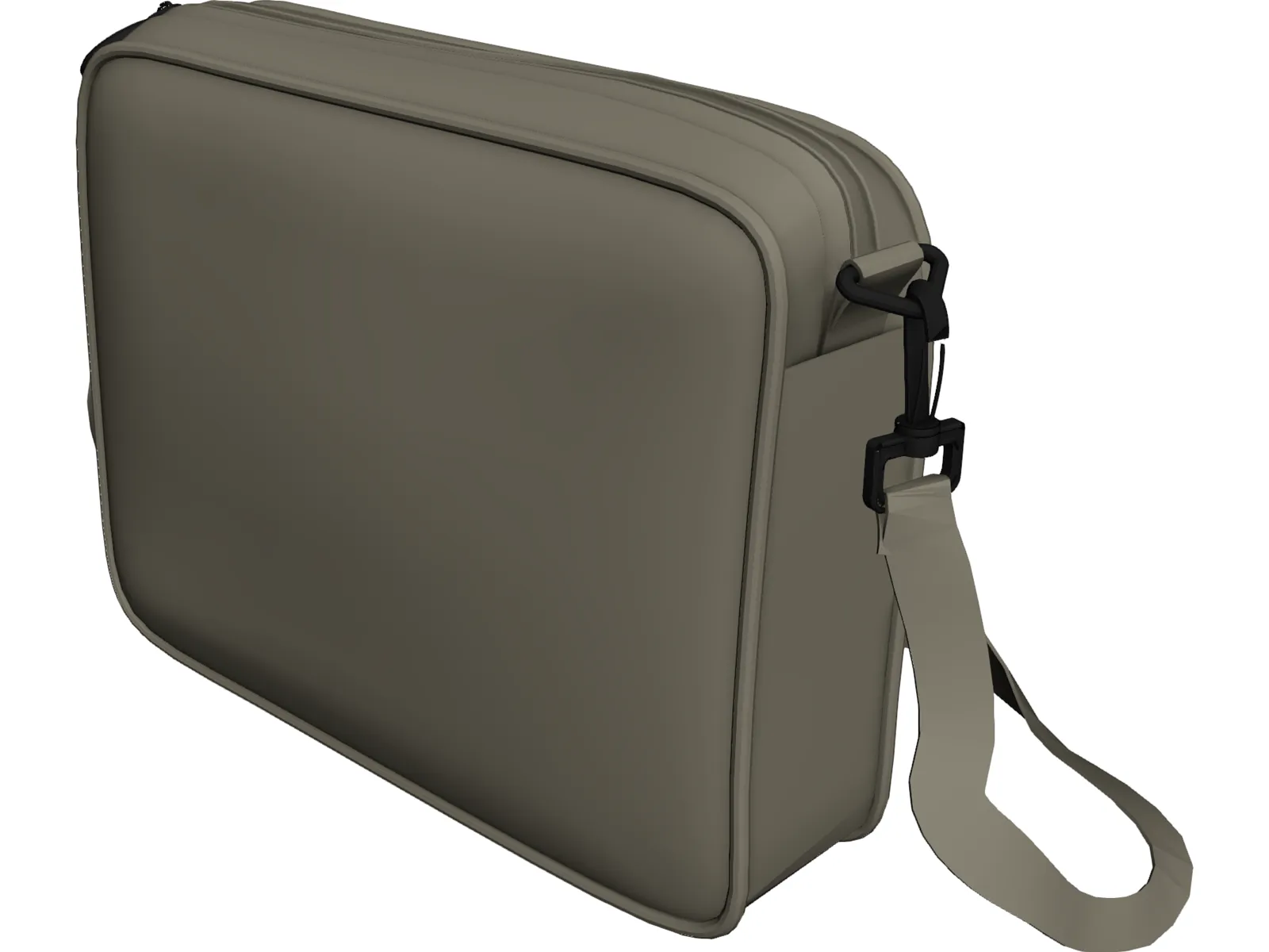 Shoulder Bag 3D Model main preview