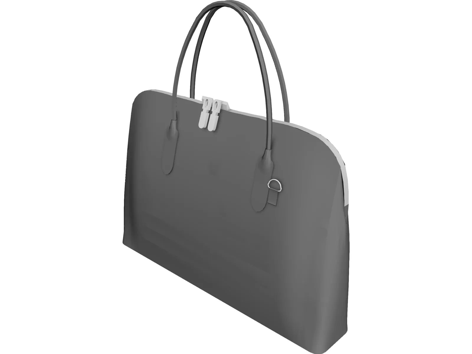 Woman Bag 3D Model main preview