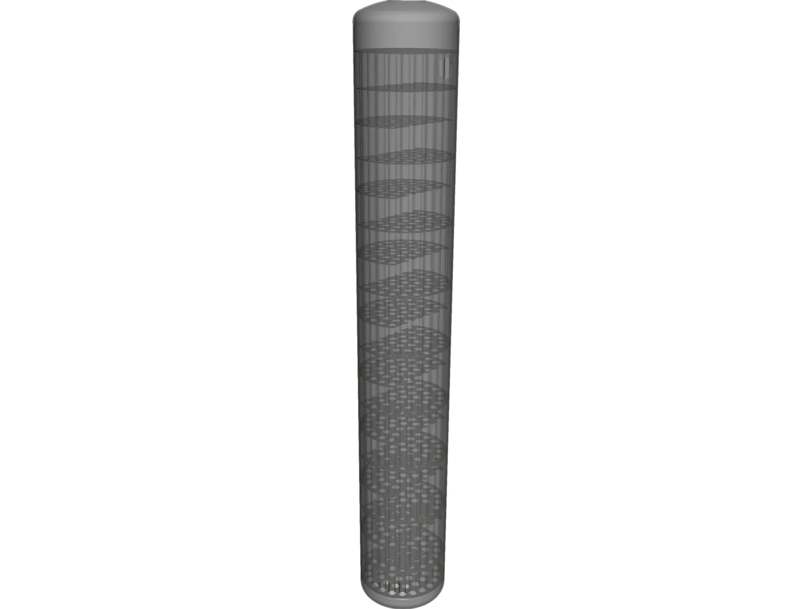 Exhaust Gas Heat Exchanger 3D Model main preview