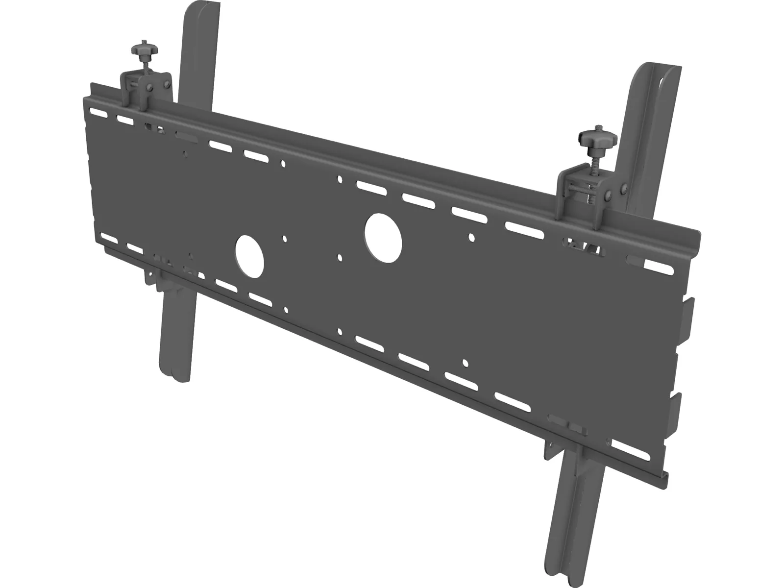 Tilting Television Wall Mount 3D Model main preview