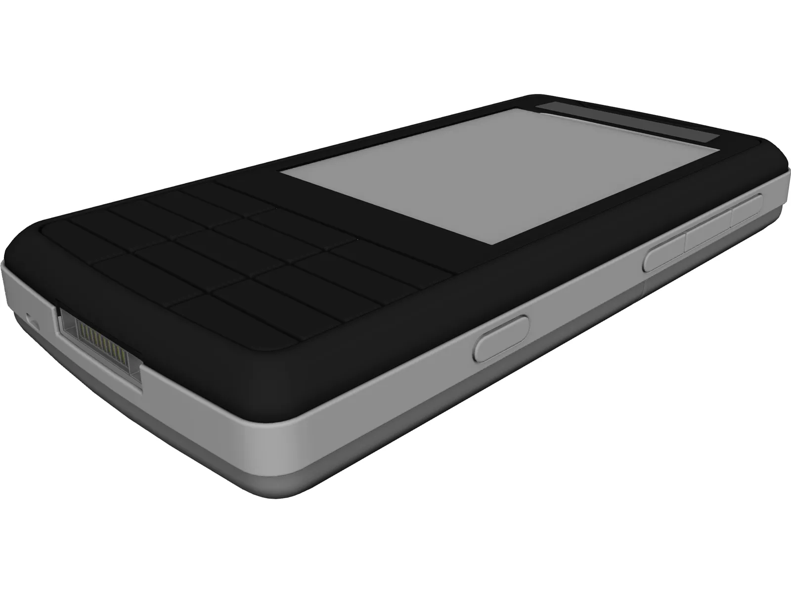 Sony Ericcson w960i 3D Model main preview