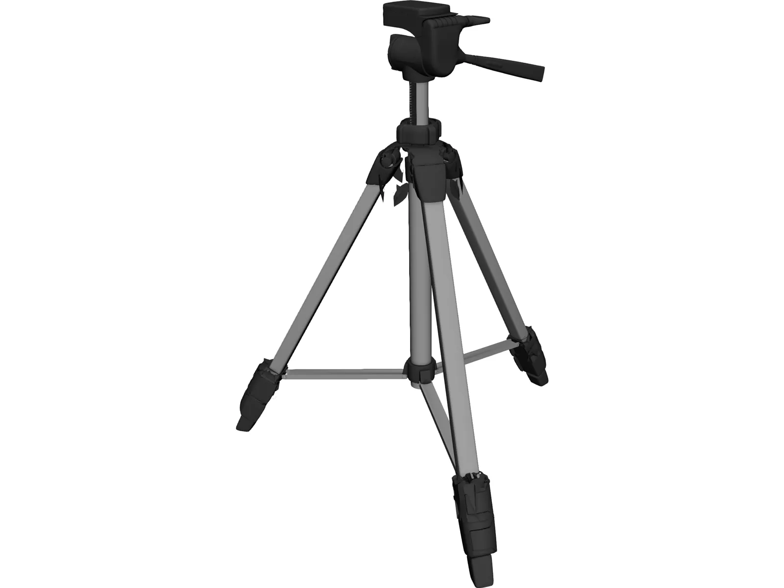 Tripod Light Camera 3D Model main preview
