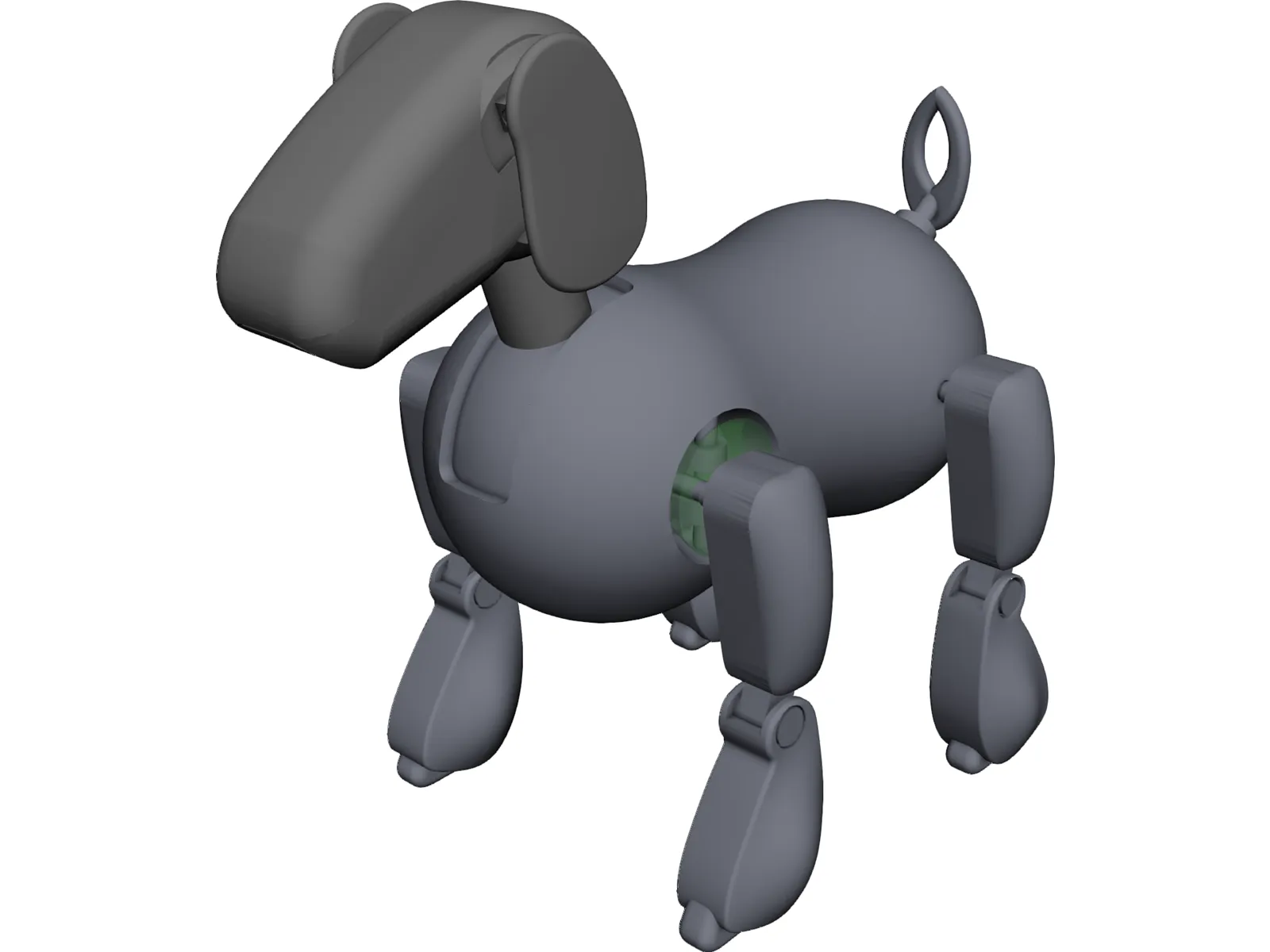 Sony Aibo 3D Model main preview