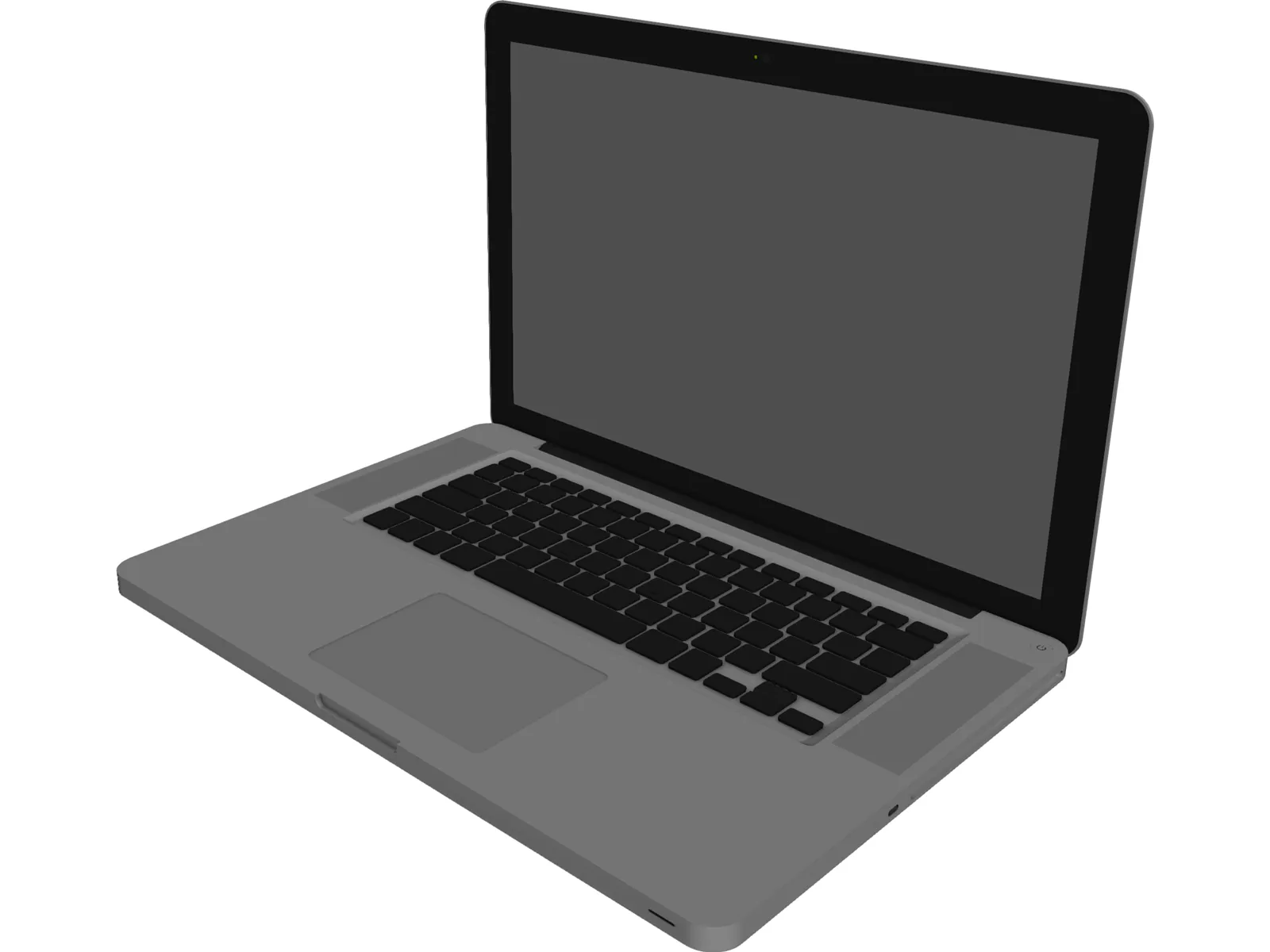 Apple MacBook Pro 15 3D Model main preview