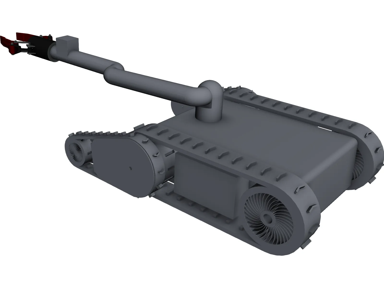 SUGV Surveillance Robot 3D Model main preview