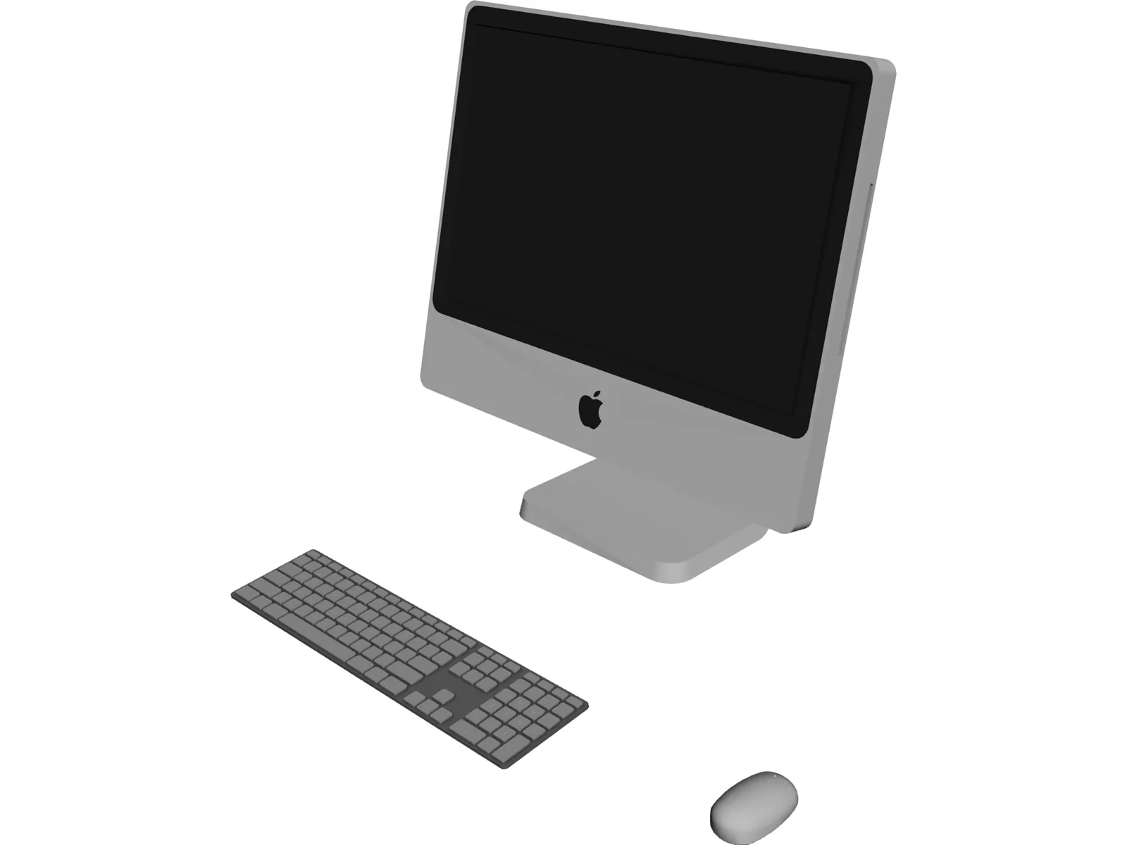 Apple iMac 3D Model main preview