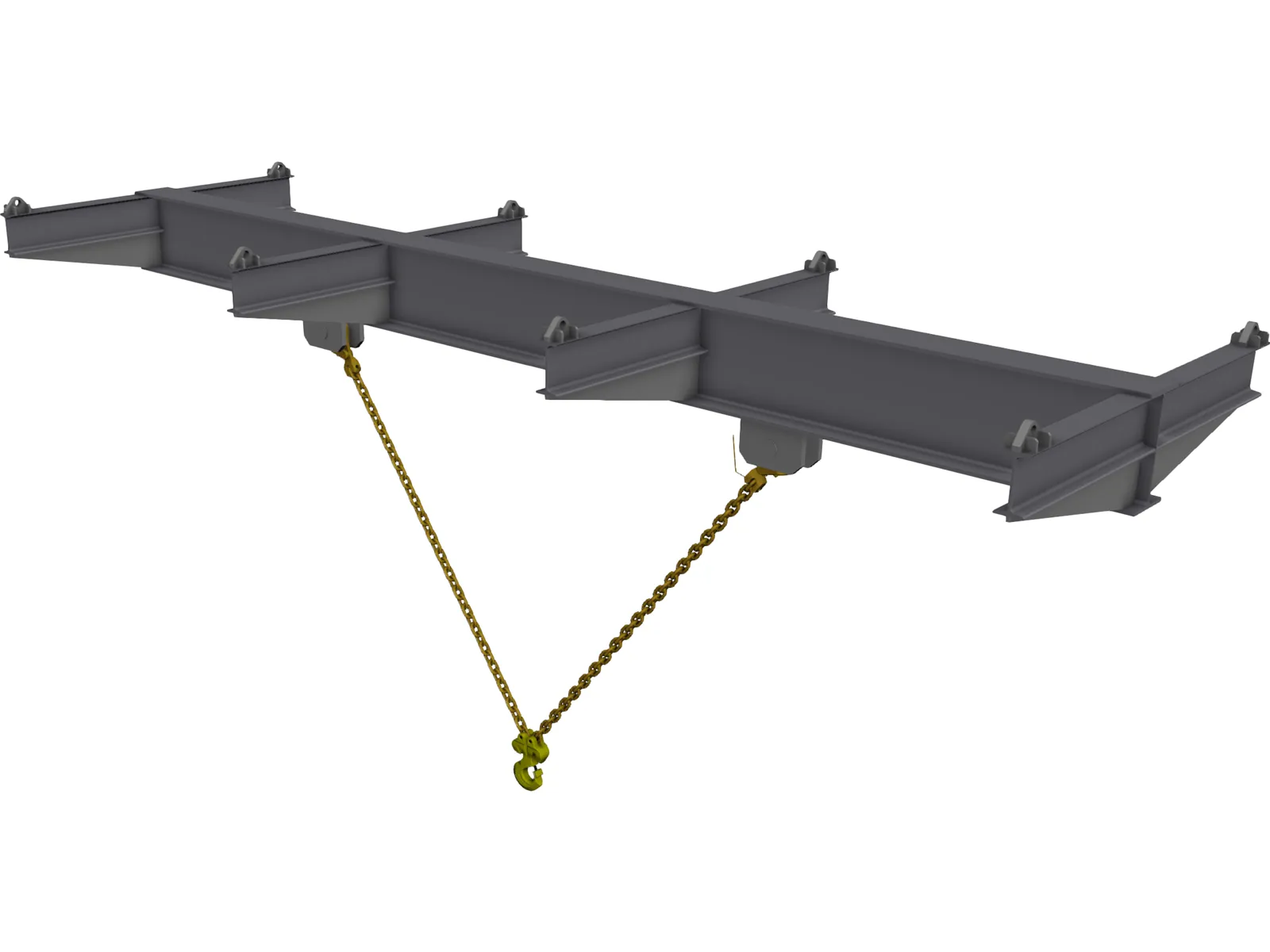 Lifting Beam 3D Model main preview