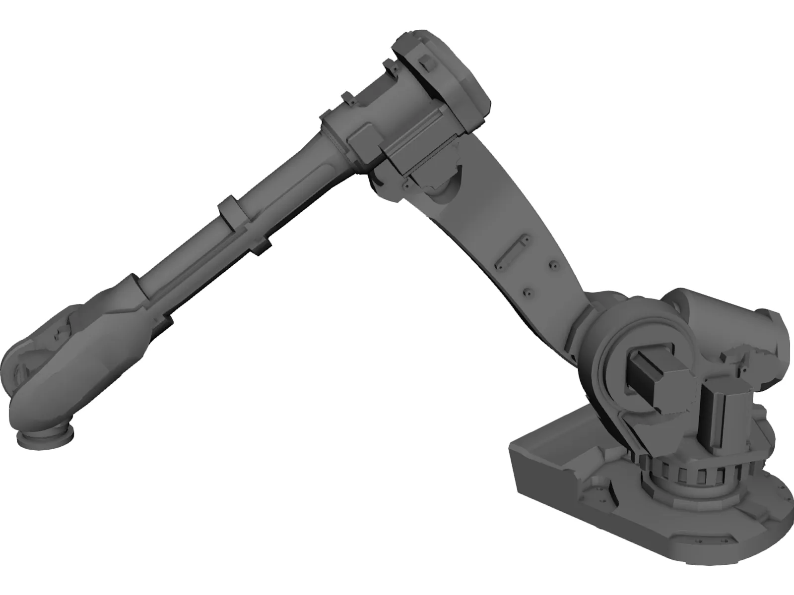 ABB IRB6650 Robot 3D Model main preview