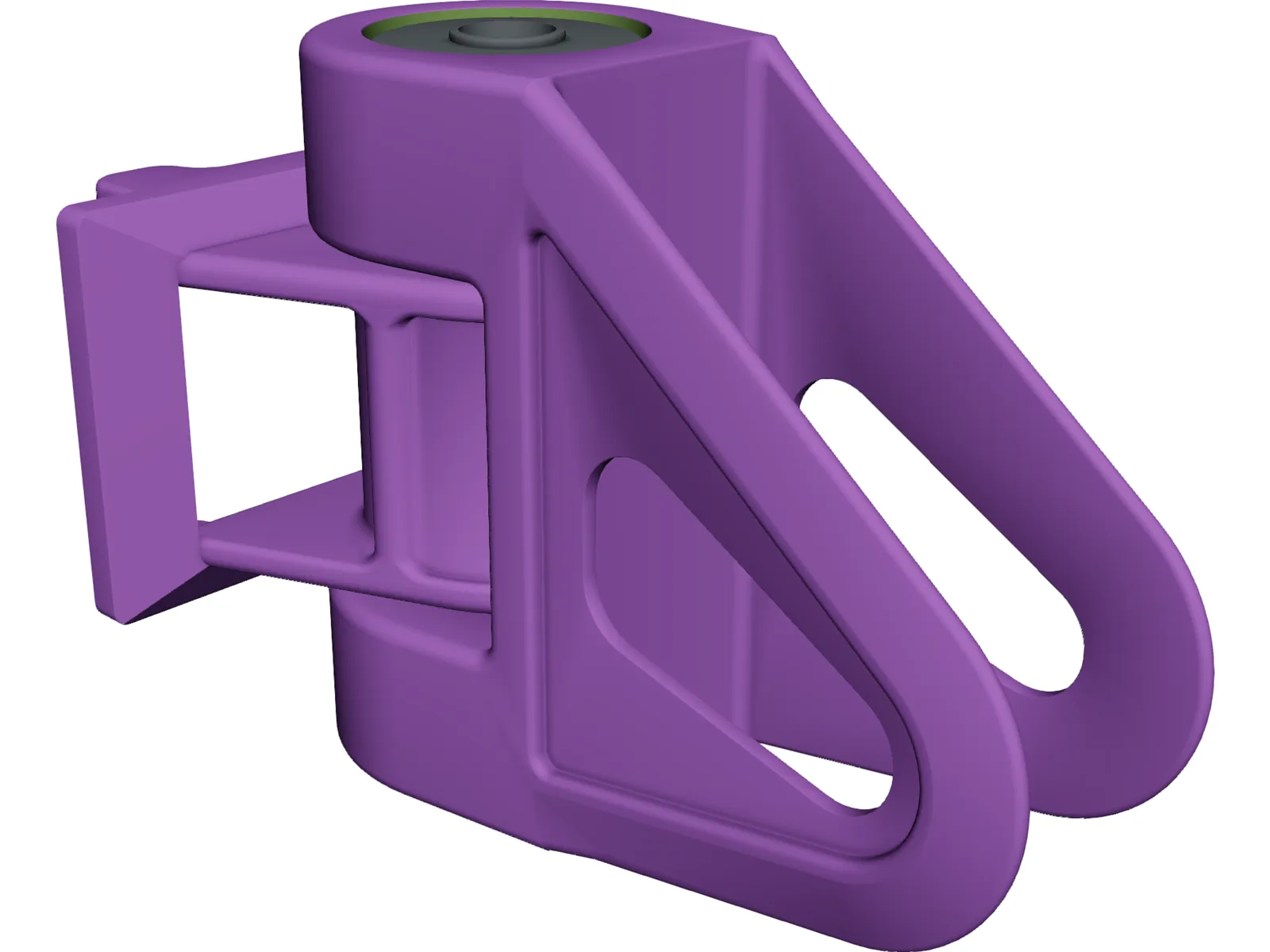Universal Drawbar Hinge 3D Model main preview