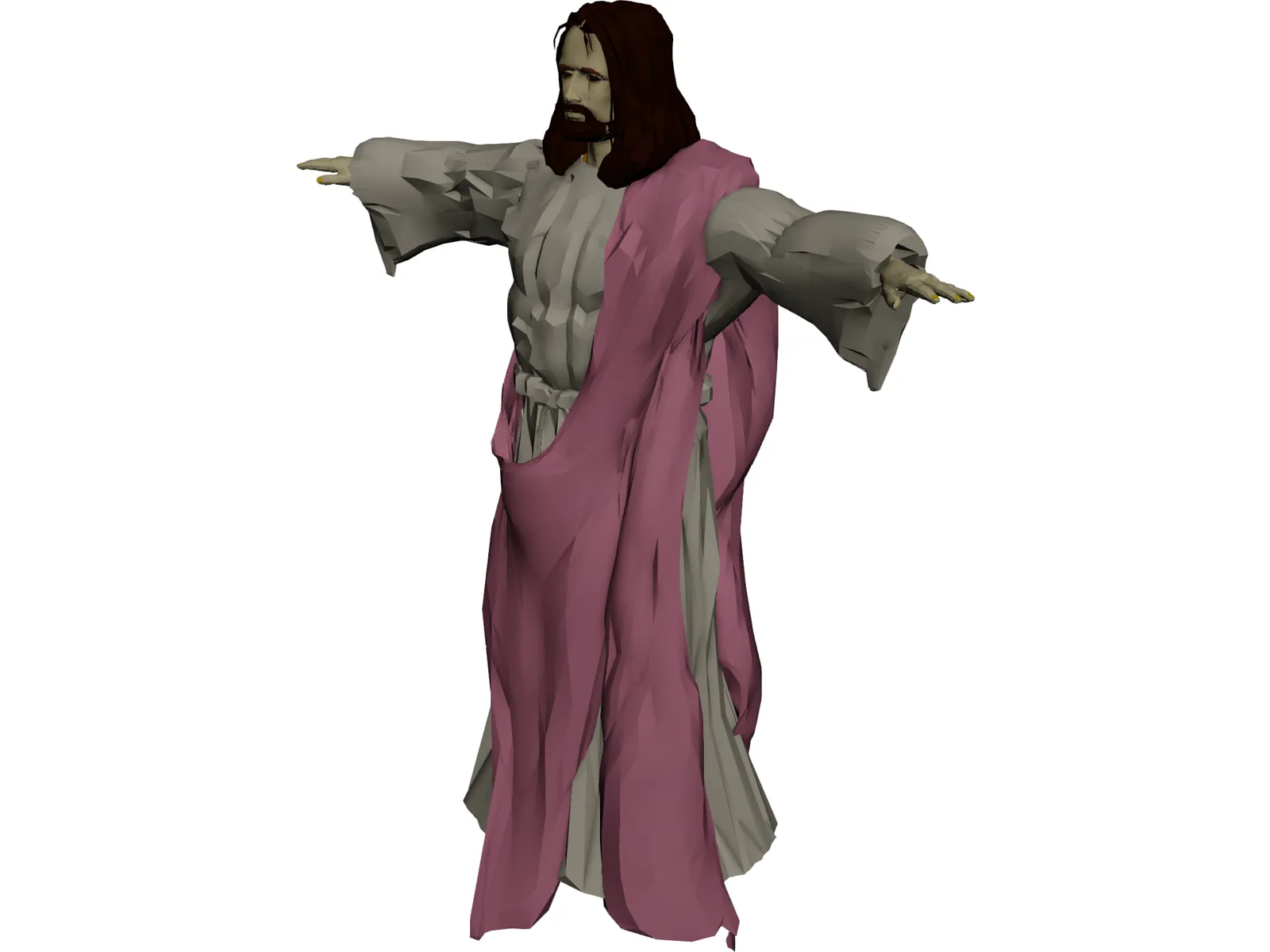 Jesus Christ 3D Model main preview