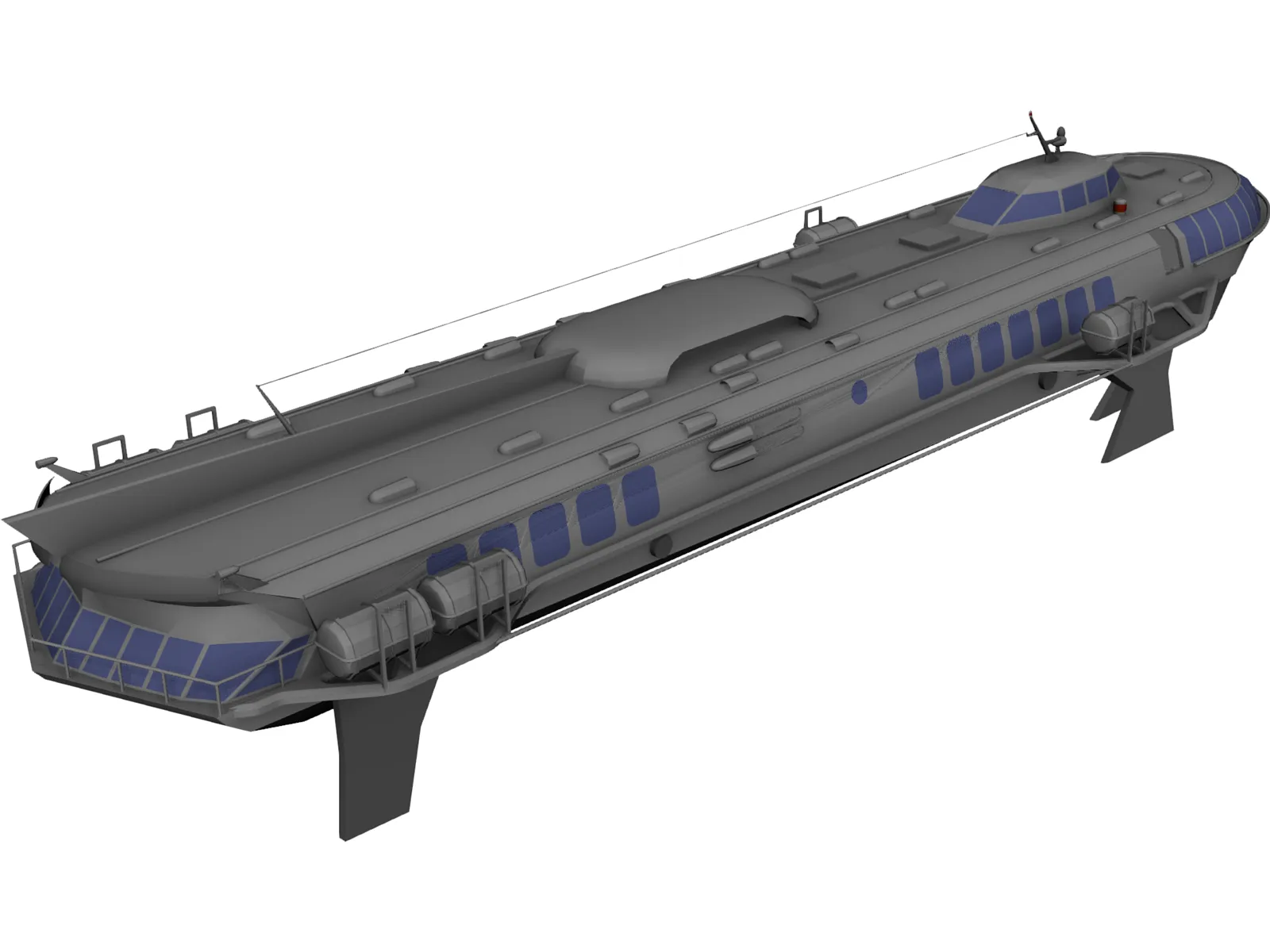 Meteor 3D Model main preview