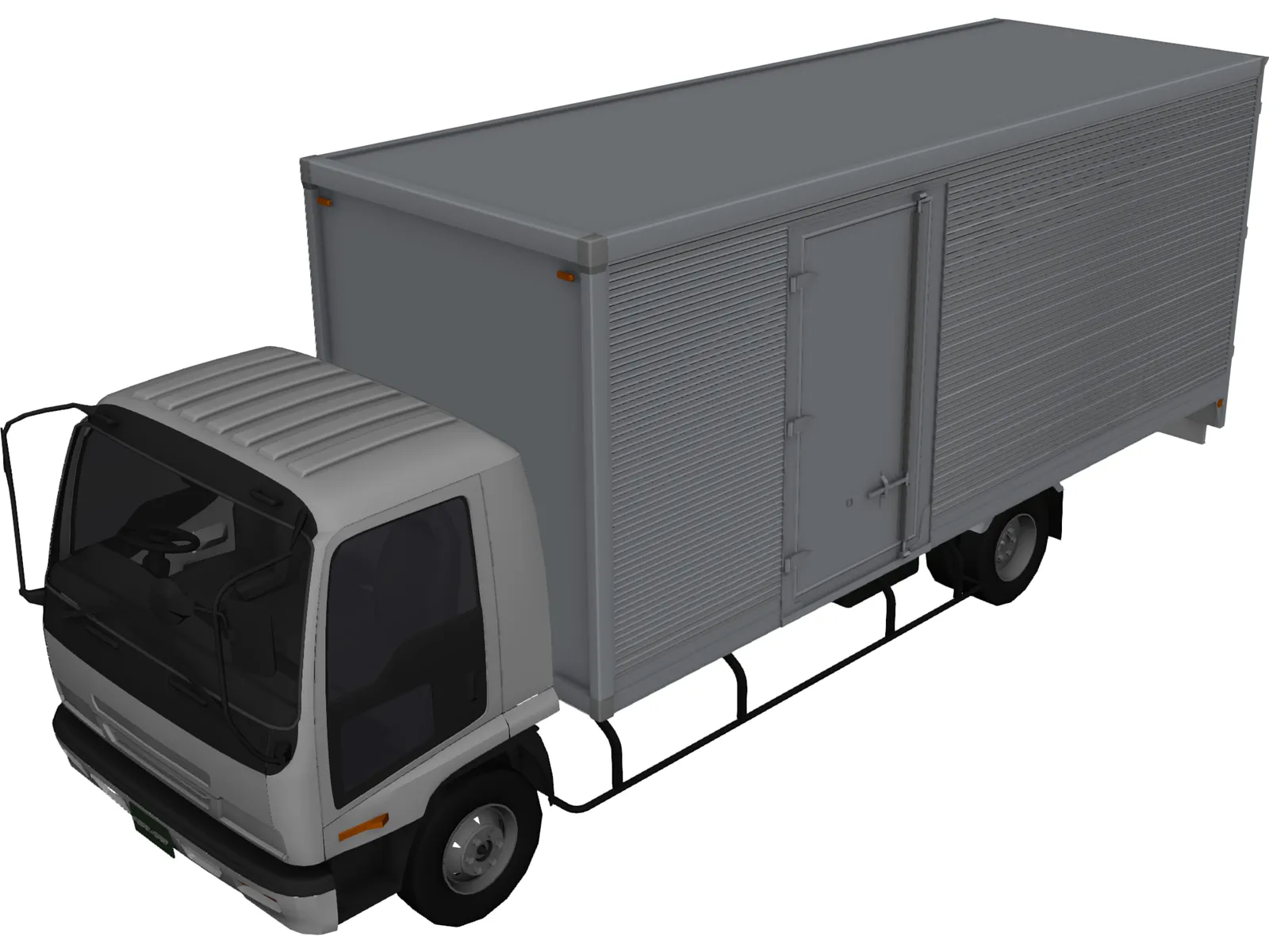 Isuzu Forward 3D Model main preview